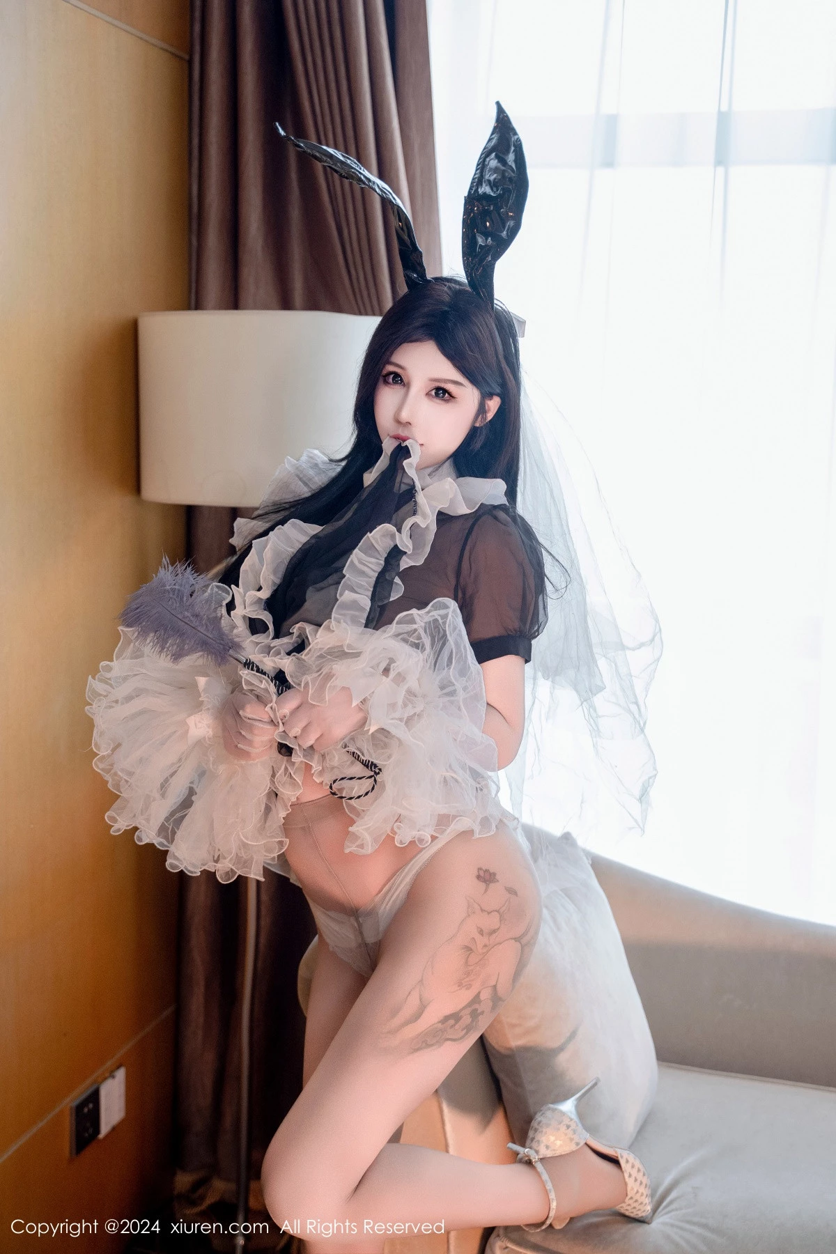 秀人集.com_[XiuRen秀人网]No.9010_模特陈芊儿私房性感兔女郎装扮黑色薄纱秀丰满身材惹火诱惑写真81P