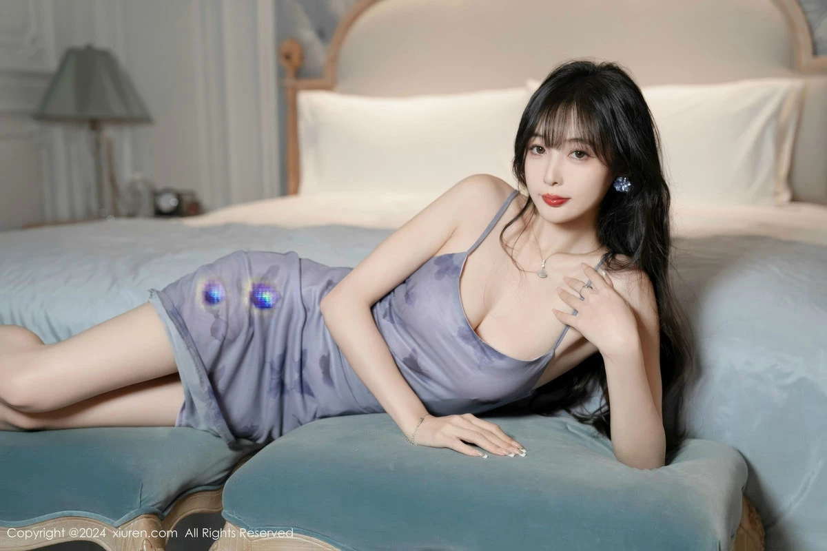 秀人集.com_[XiuRen秀人网]No.8915_模特林星阑性感黑色连衣短裙+黑色高叉连体衣配黑丝袜诱惑写真84P