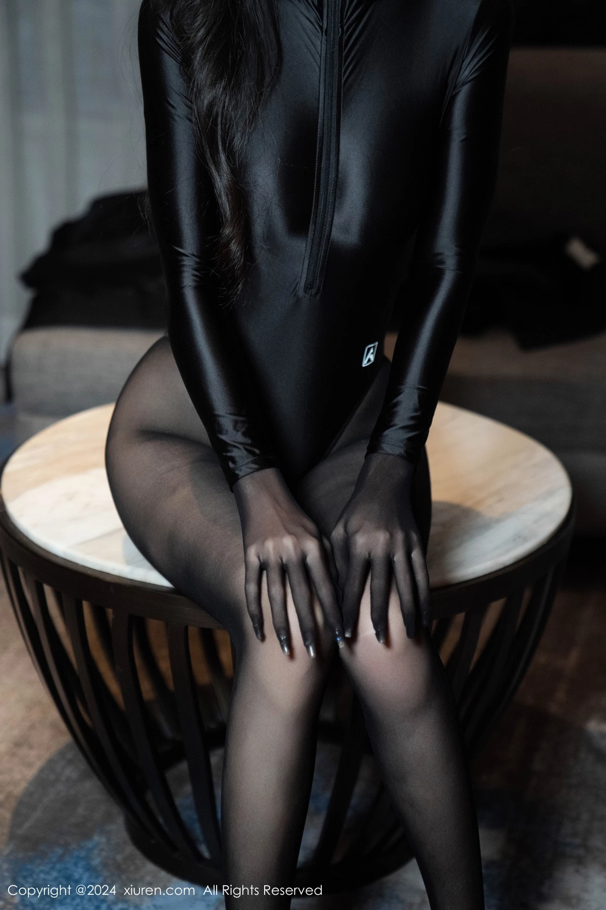 秀人集.com_[XiuRen秀人网]No.9109_模特林星阑性感黑色高叉连体衣配超薄黑丝秀曼妙身姿诱惑写真86P