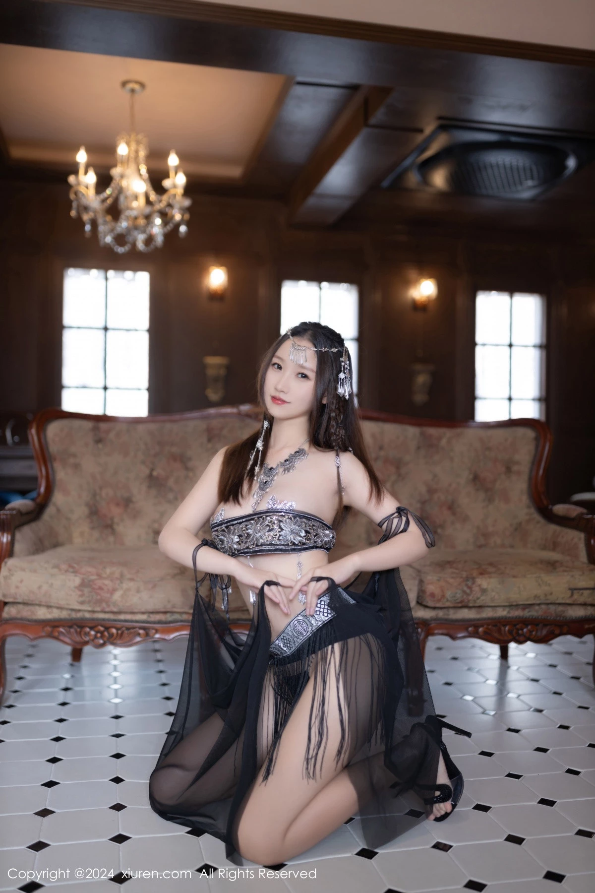 秀人集.com_[XiuRen秀人网]No.9172_模特杏子Yada性感黑色轻透服饰露情趣内衣秀曼妙身姿诱惑写真81P