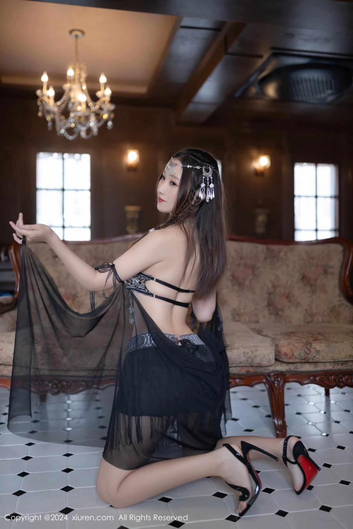 秀人集.com_[XiuRen秀人网]No.9172_模特杏子Yada性感黑色轻透服饰露情趣内衣秀曼妙身姿诱惑写真81P
