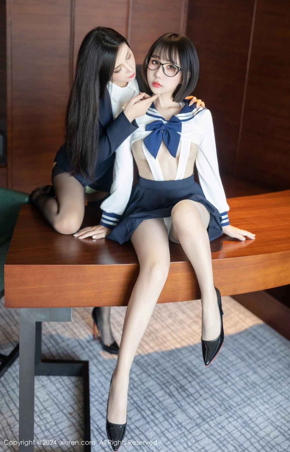 秀人集.com_[XiuRen秀人网]No.9065_模特合集小蛮妖Yummy私房性感姐妹花超薄黑丝秀美腿诱惑写真89P