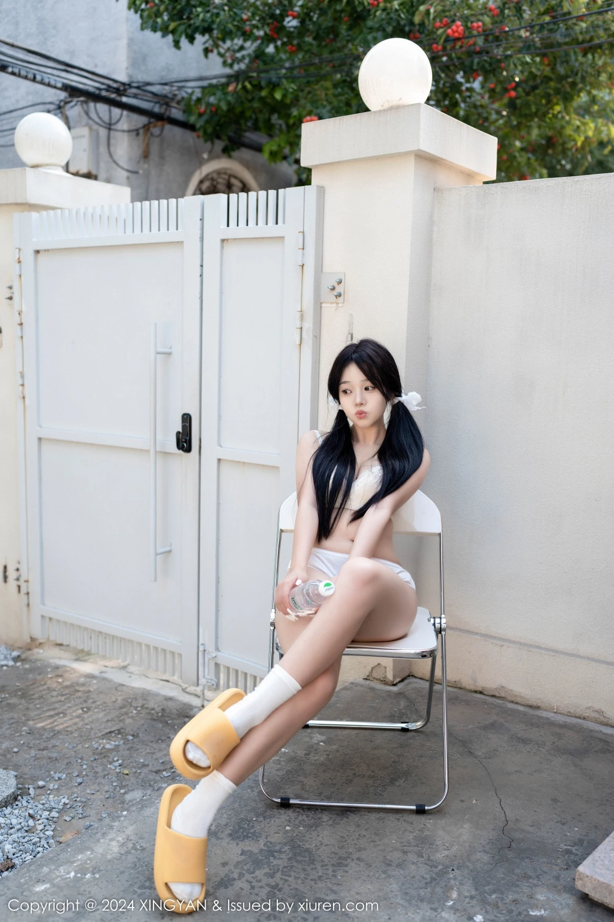秀人集.com_[XINGYAN星颜社]VOL.274_模特黎秋秋居家小妹妹主题性感浅色内衣秀完美身材诱惑写真80P
