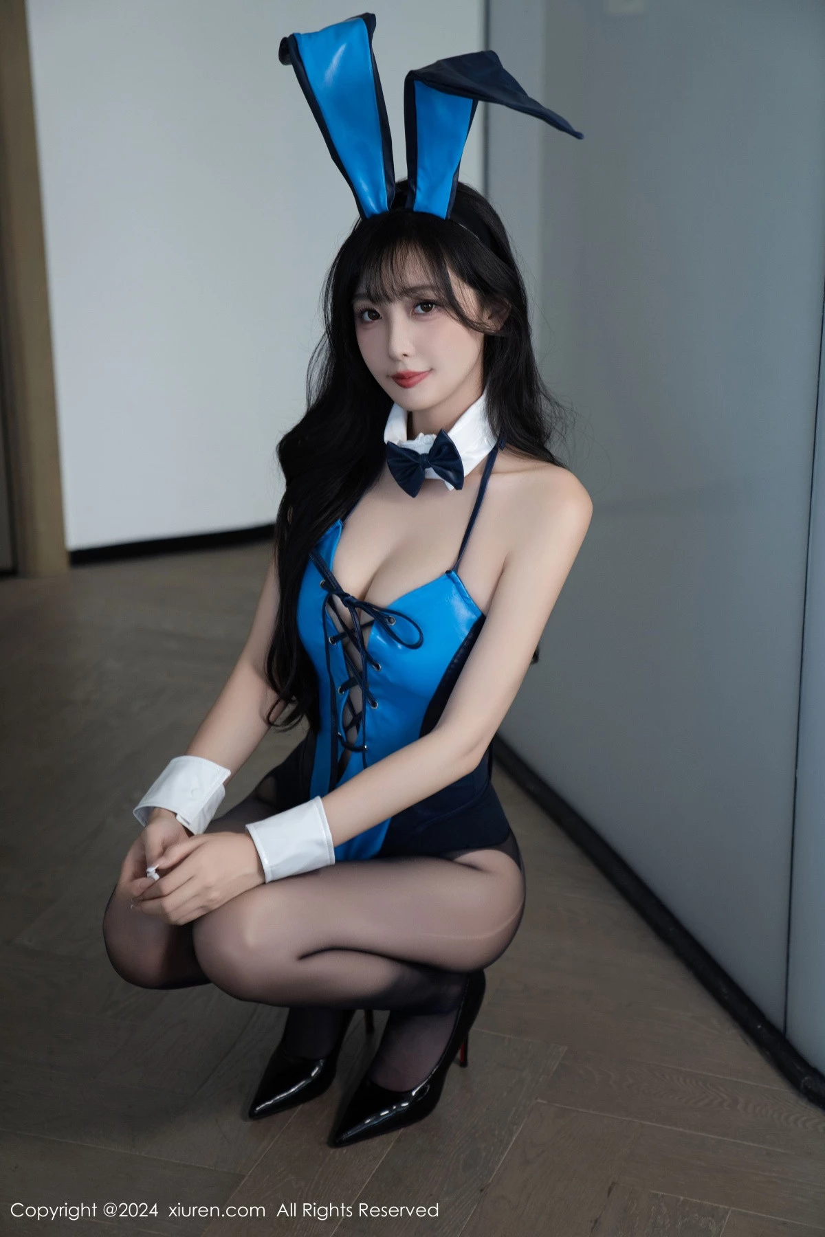 秀人集.com_[XiuRen秀人网]No.9237_模特林星阑性感蓝兔子装扮配超薄黑丝秀曼妙身姿迷人诱惑写真107P