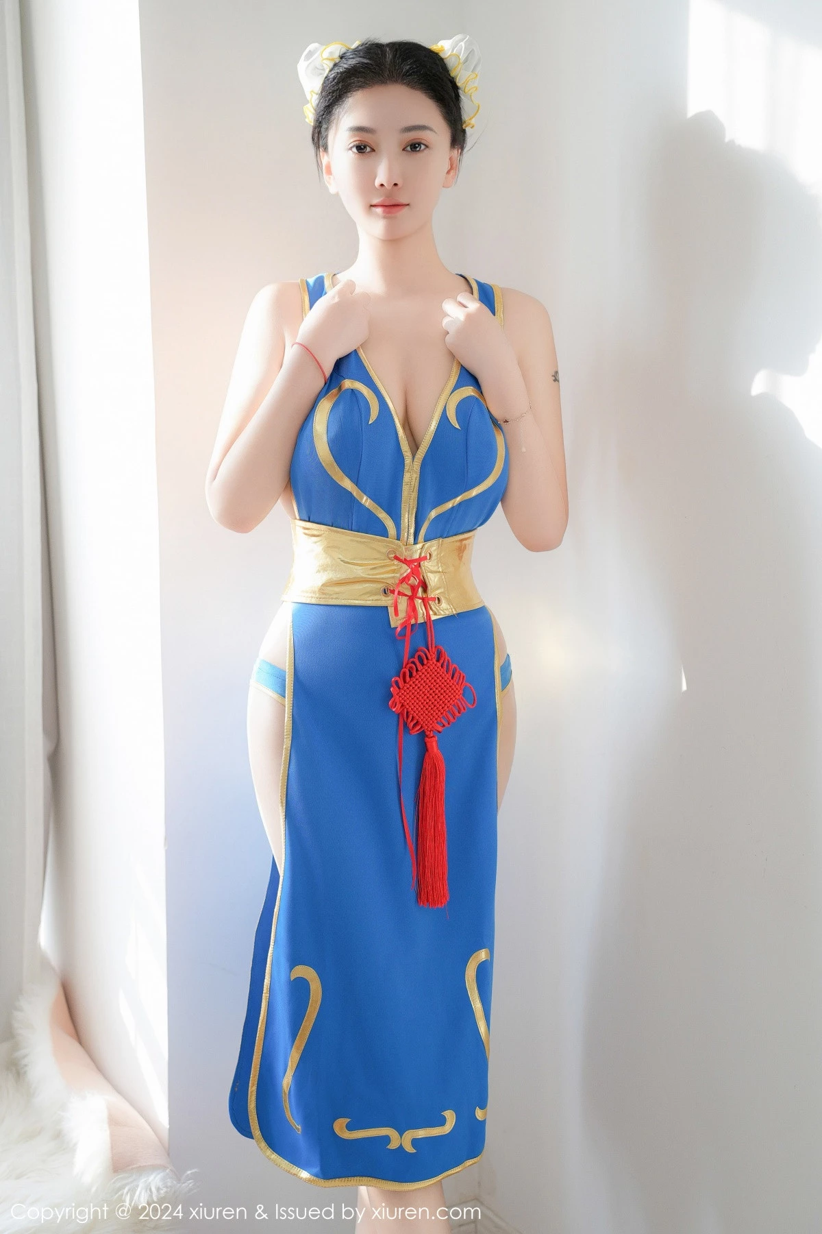 秀人集.com_[XiuRen秀人网]No.9252_模特雅茹老师性感蓝色COSPLAY服饰秀白嫩柔美身姿诱惑写真61P