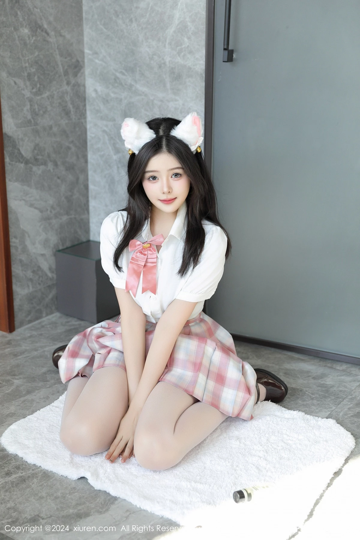 秀人集.com_[XiuRen秀人网]No.9277_模特袁圆私房性感JK制服配超薄白丝秀曼妙身姿完美诱惑写真72P