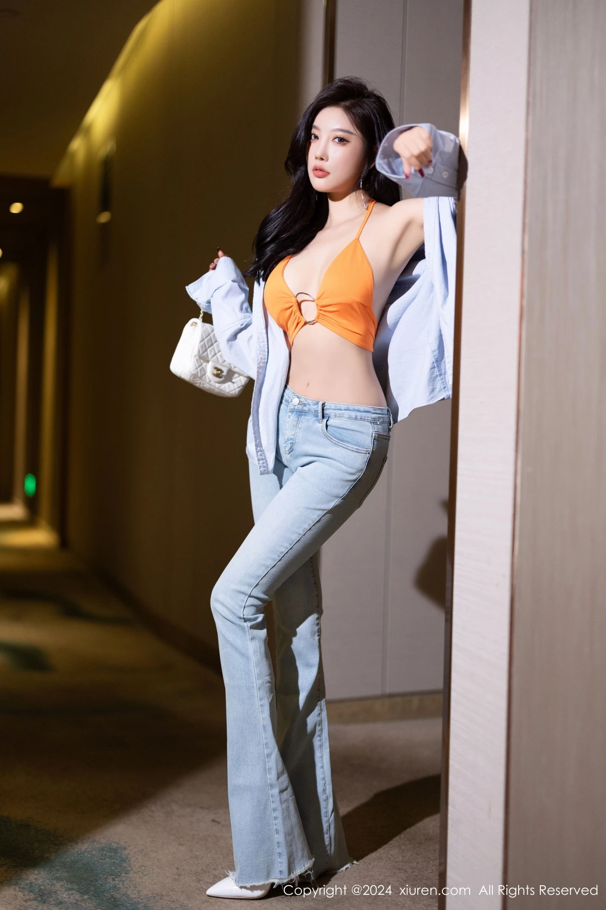 秀人集.com_[XiuRen秀人网]No.9282_女神杨晨晨Yome性感白色情趣内衣配白丝袜秀丰腴身材诱惑写真80P