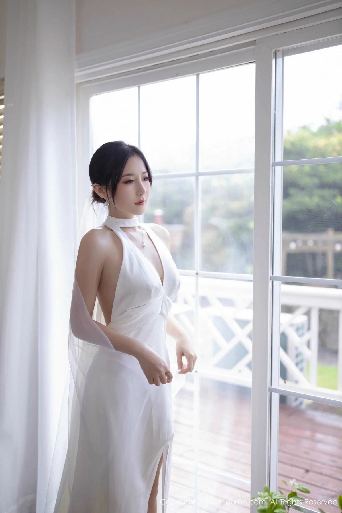 秀人集.com_[XiuRen秀人网]No.9387_模特鱼子酱Fish婚礼主题性感白色婚纱配白丝袜秀曼妙身姿诱惑写真81P