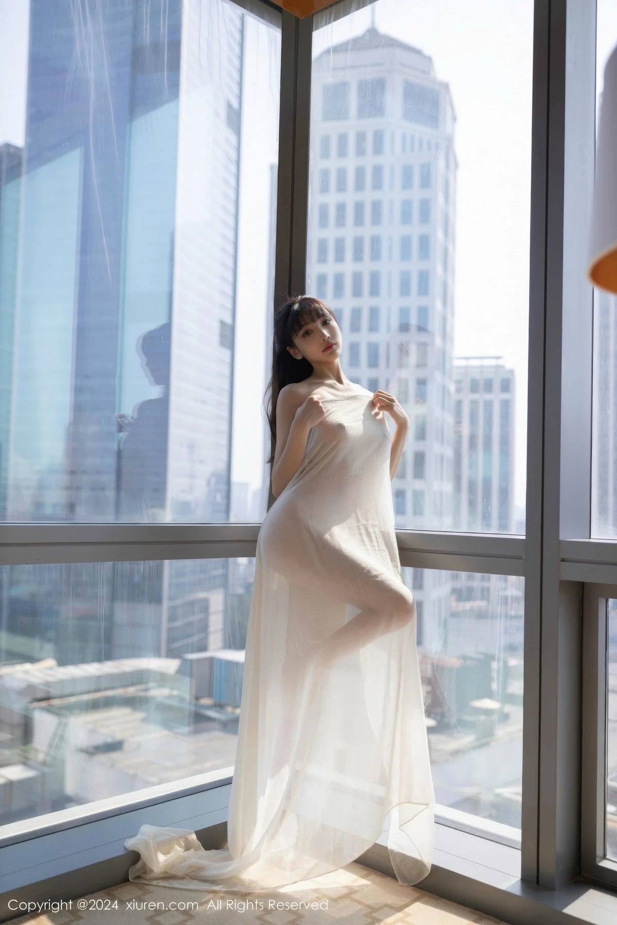 秀人集.com_[XiuRen秀人网]No.9340_模特陆萱萱性感白色情趣内衣配白丝吊袜秀曼妙身姿撩人诱惑写真83P