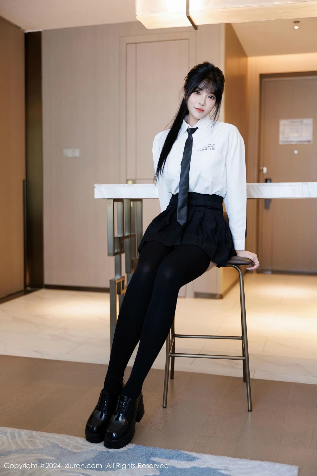 秀人集.com_[XiuRen秀人网]No.9505_模特娜比私房性感黑色蕾丝内衣配超薄肉丝秀凹凸身材诱惑写真88P