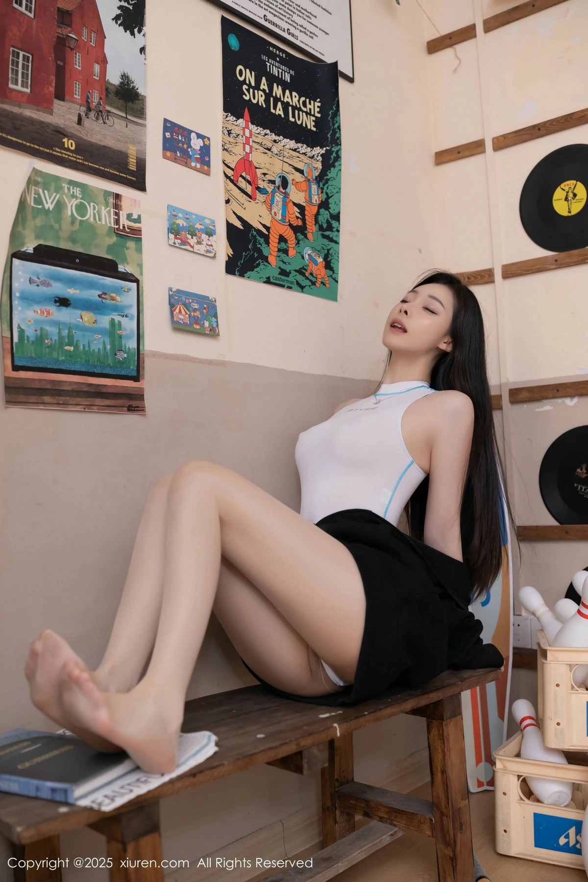 秀人集.com_[XiuRen秀人网]No.9707_模特小逗逗性感白色高叉连体衣配超薄肉丝秀曼妙身材诱惑写真80P