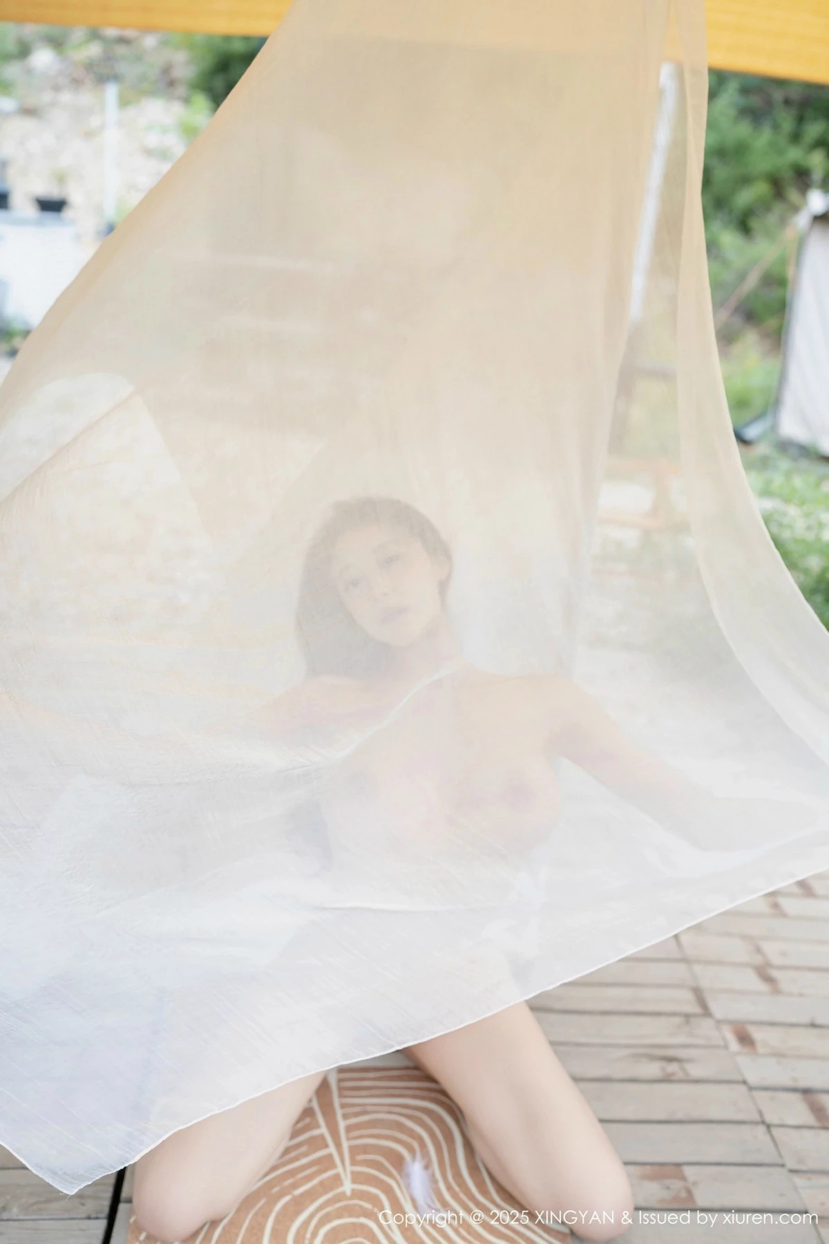秀人集.com_[XINGYAN星颜社]VOL.298_模特清妙户外性感白色轻透薄纱透视秀诱人胴体火辣诱惑写真80P