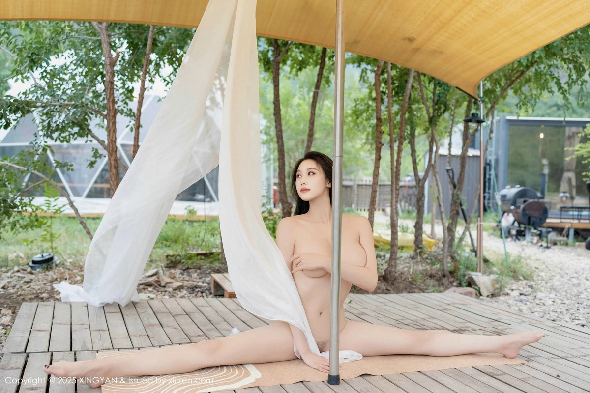 秀人集.com_[XINGYAN星颜社]VOL.298_模特清妙户外性感白色轻透薄纱透视秀诱人胴体火辣诱惑写真80P