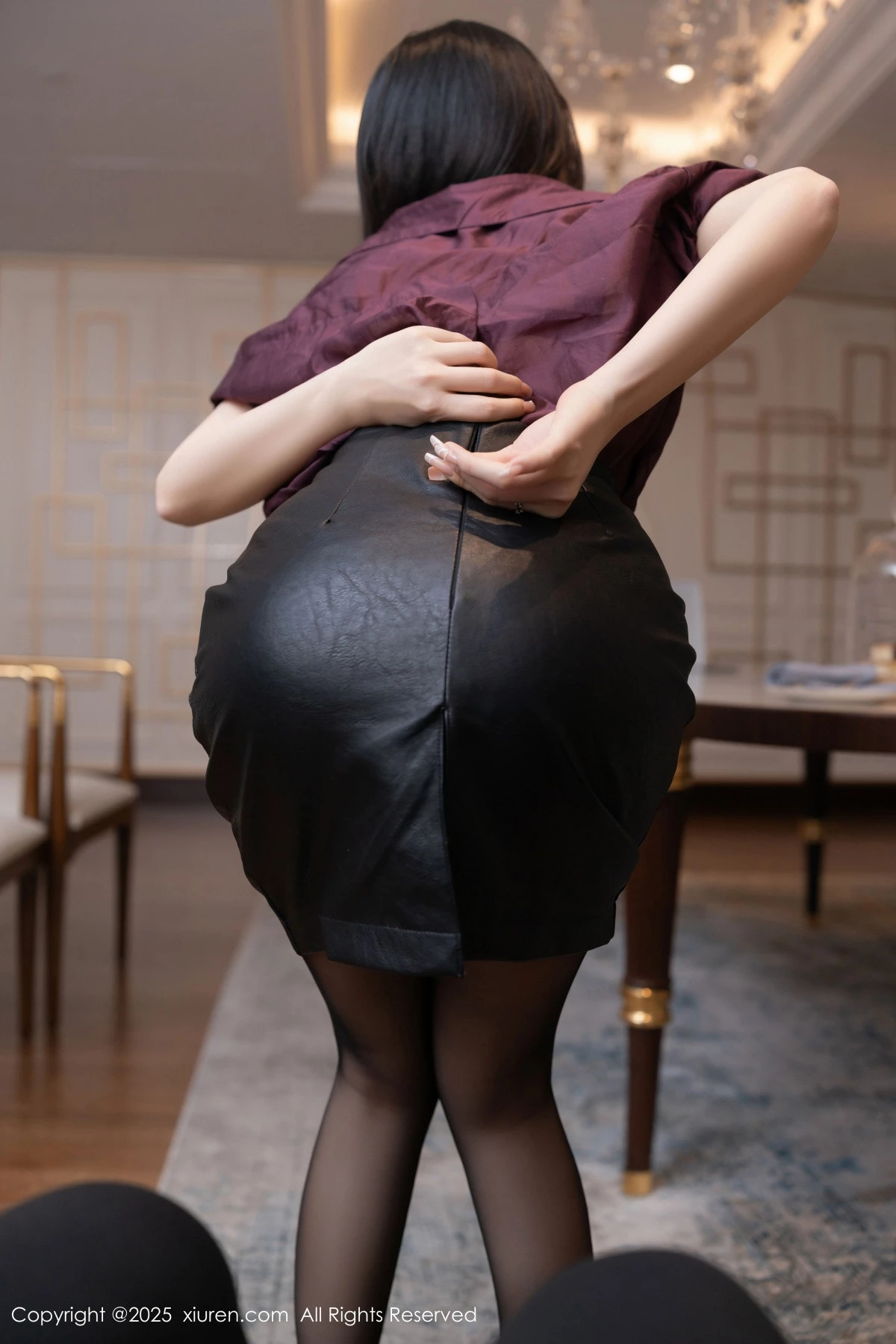 秀人集.com_[XiuRen秀人网]No.9744_模特鱼子酱Fish性感紫色OL服饰露超薄黑丝秀曼妙身姿诱惑写真81P