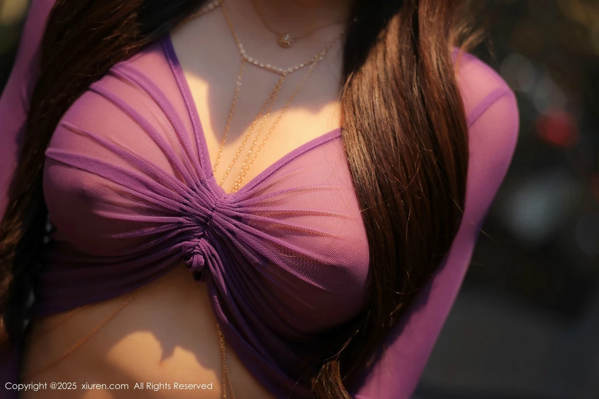 秀人集.com_[XiuRen秀人网]No.9876_模特媃柔rourou私房性感紫色情趣服饰秀惹火身材撩人诱惑写真80P