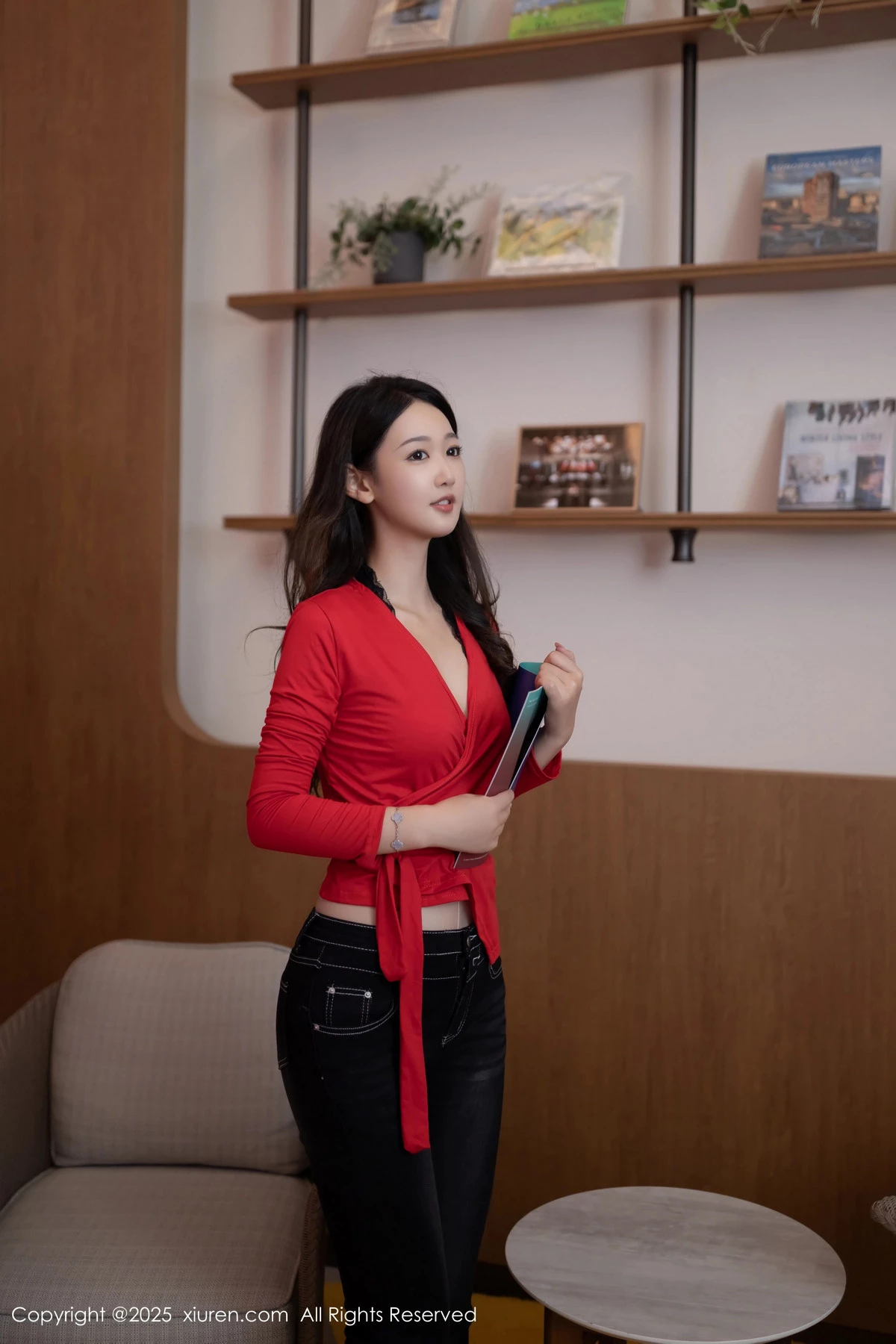 秀人集.com_[XiuRen秀人网]No.9894_模特唐安琪性感黑色情趣内衣配开档肉丝秀曼妙身姿完美诱惑写真79P