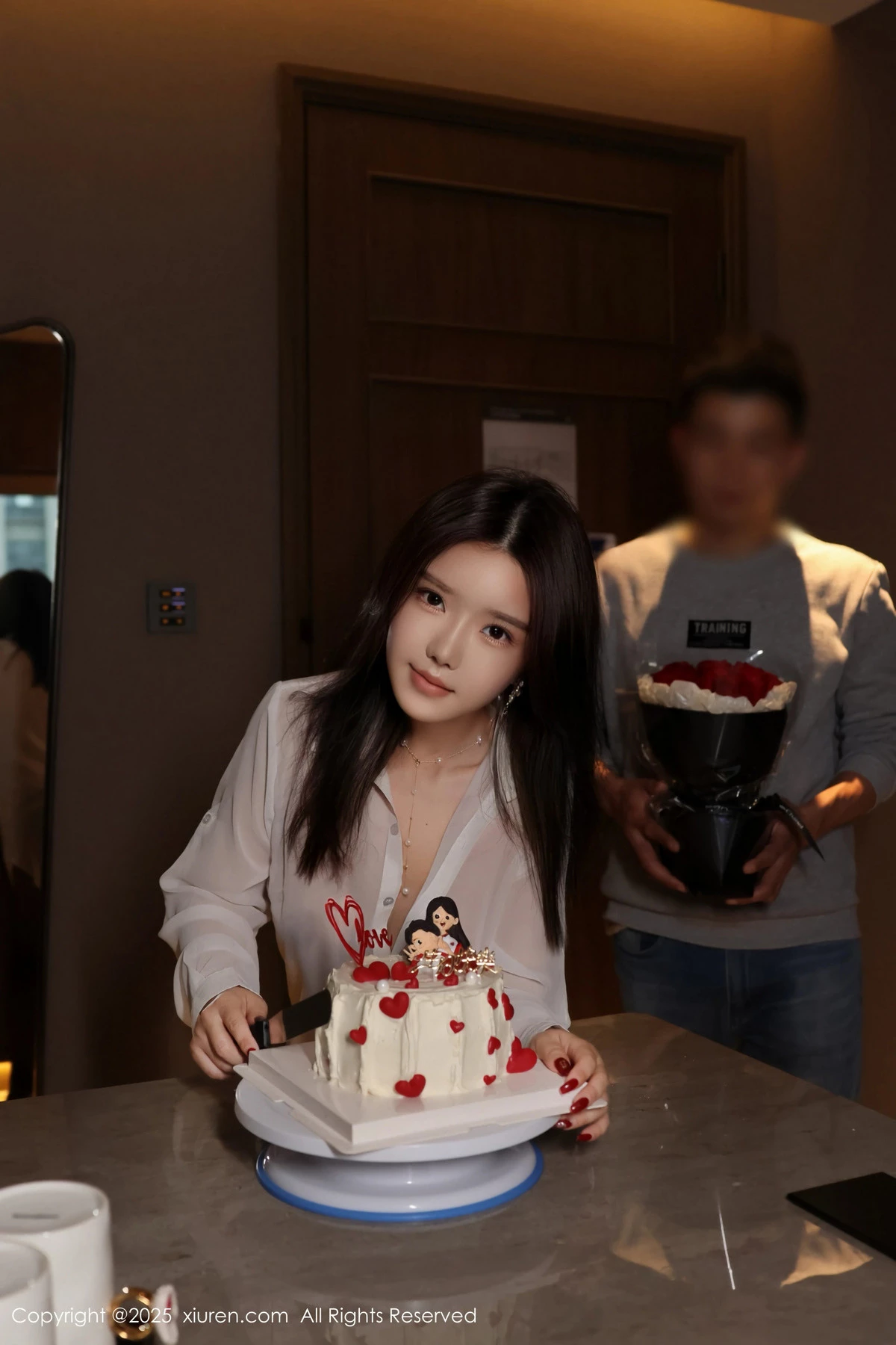 秀人集.com_[XiuRen秀人网]No.9983_模特小薯条nienie纪念日主题性感白衬衫配超薄黑丝秀美腿诱惑写真106P