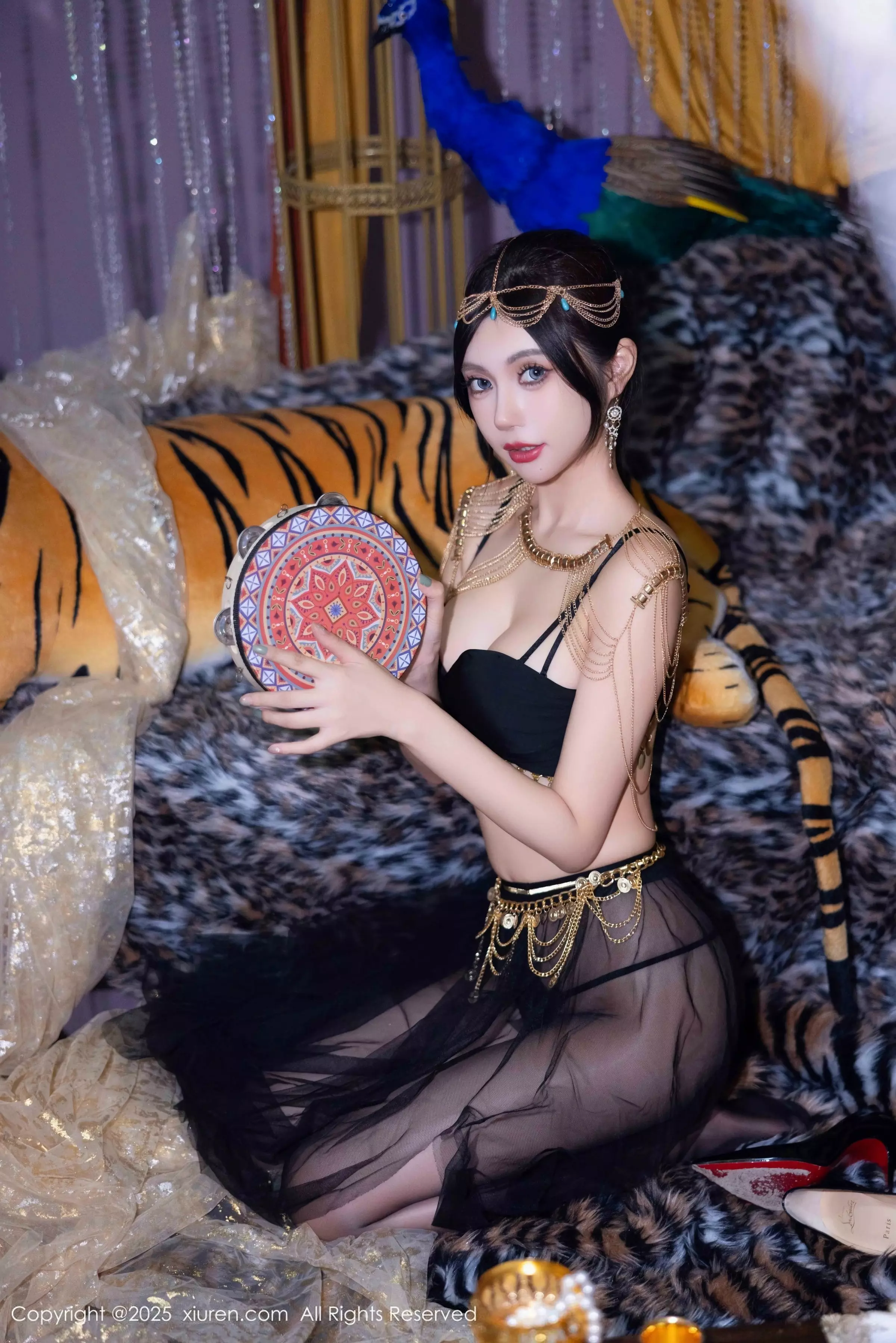 秀人集.com_[XiuRen秀人网]No.10018_女神绮里嘉ula性感黑色轻透长裙露黑色内衣秀曼妙身姿诱惑写真79P