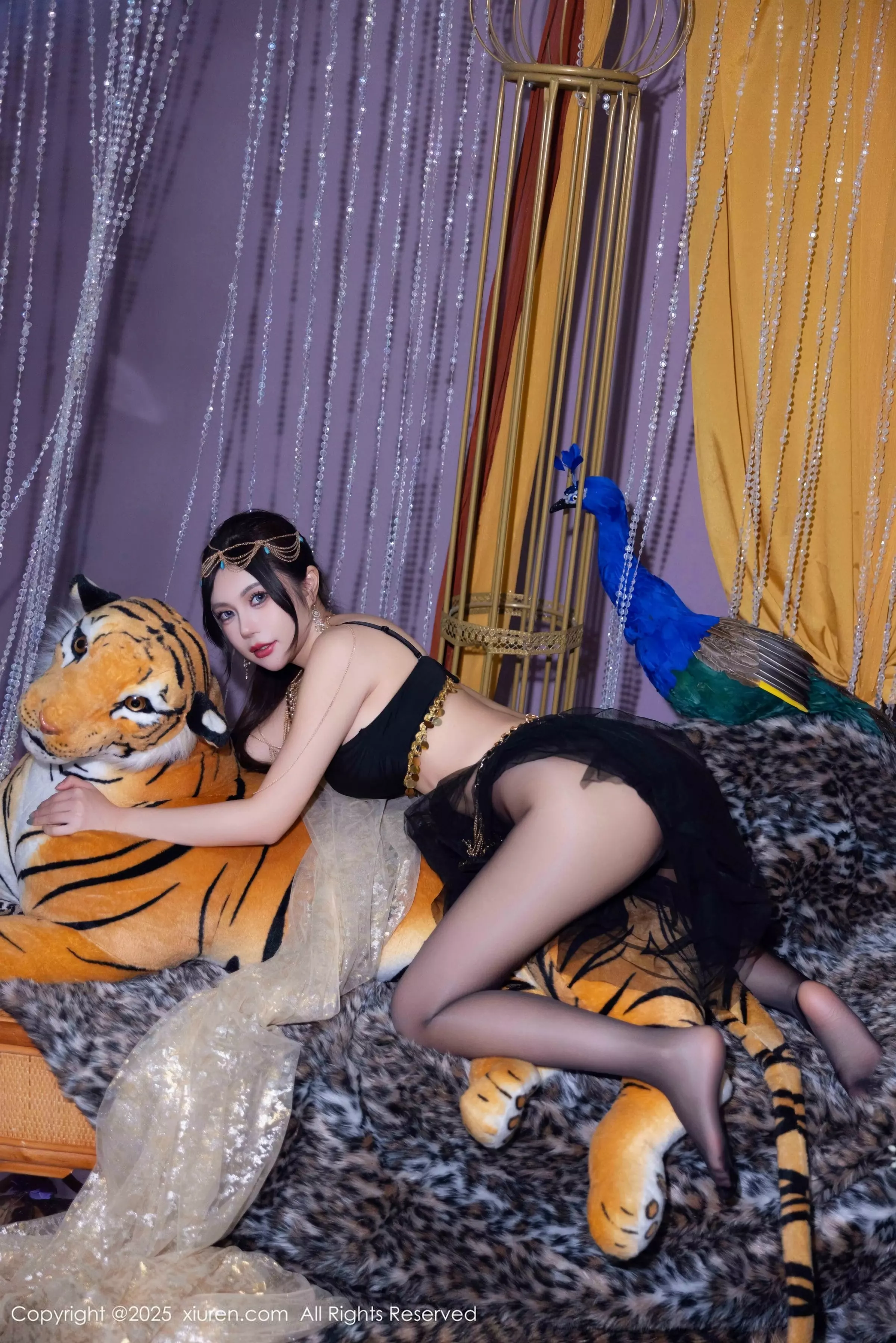 秀人集.com_[XiuRen秀人网]No.10018_女神绮里嘉ula性感黑色轻透长裙露黑色内衣秀曼妙身姿诱惑写真79P