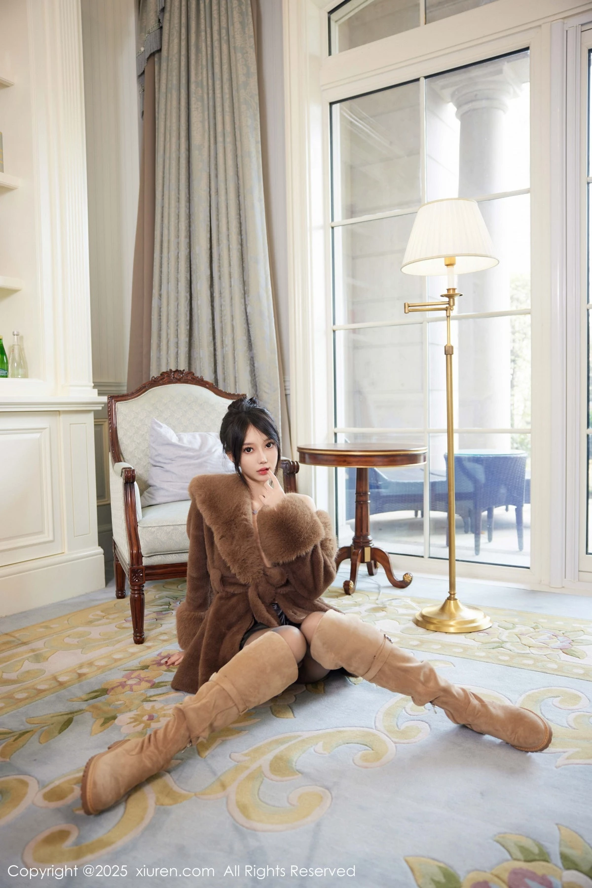 秀人集.com_[XiuRen秀人网]No.9919_模特玥儿玥er性感咖啡色毛衣配超薄无内黑丝秀惹火身材诱惑写真91P