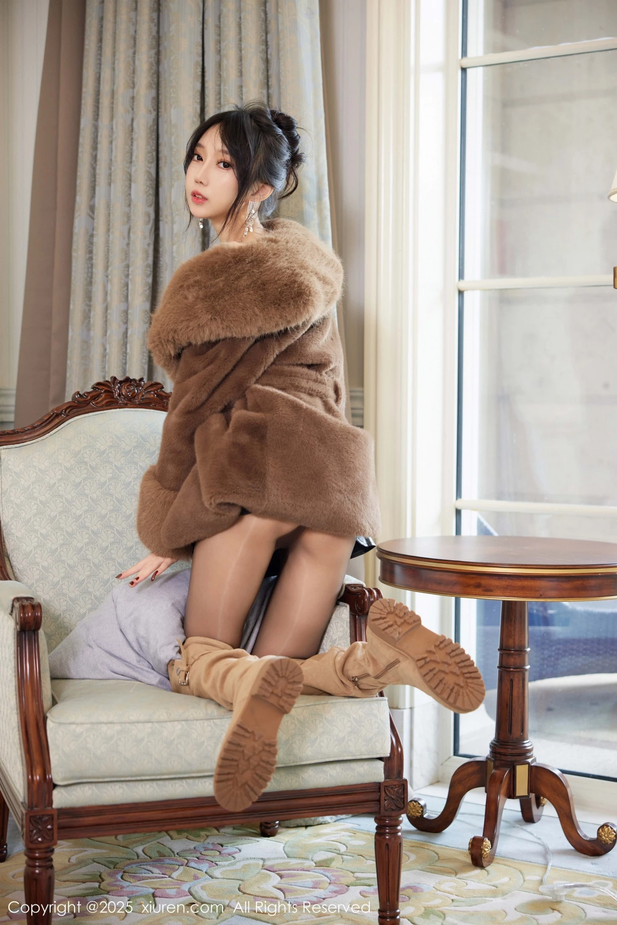 秀人集.com_[XiuRen秀人网]No.9919_模特玥儿玥er性感咖啡色毛衣配超薄无内黑丝秀惹火身材诱惑写真91P