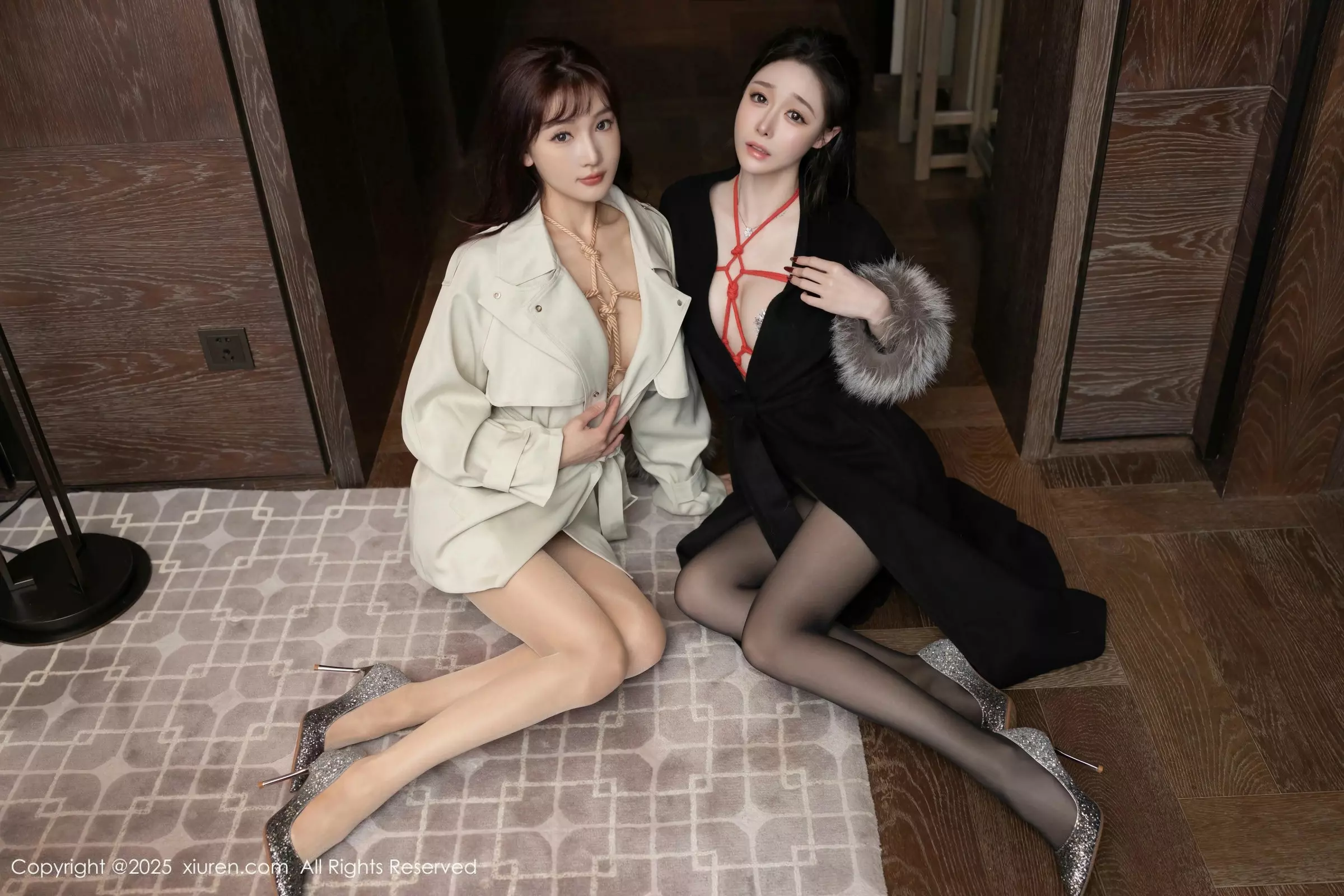 秀人集.com_[XiuRen秀人网]No.10107_模特合集陆萱萱＆小逗逗绳艺捆绑情趣内衣秀惹火身材诱惑写真80P