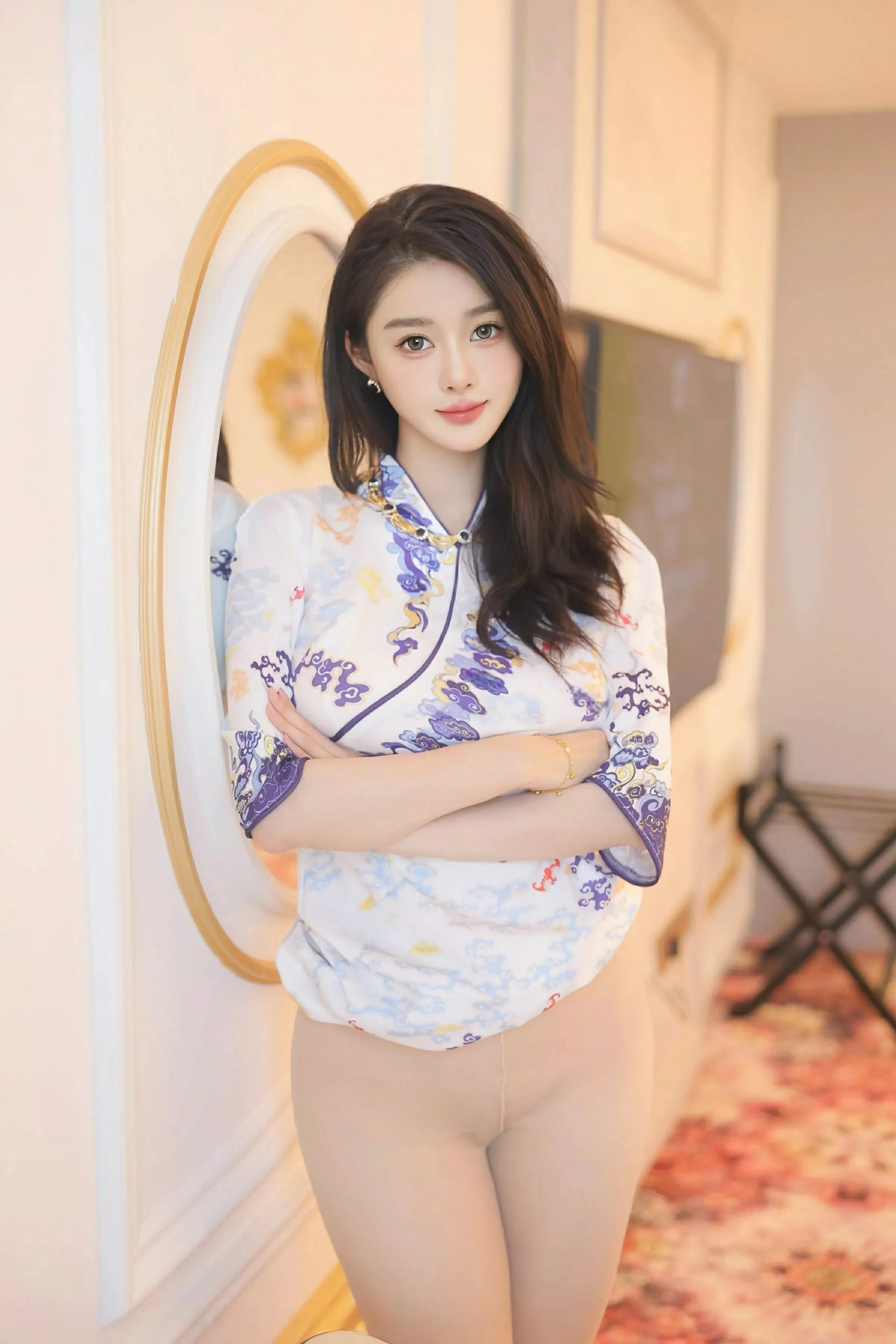 秀人集.com_[XiuRen秀人网]No.10144_模特Candy糖糖性感空姐制服配超薄肉丝秀丰腴身姿撩人诱惑写真95P