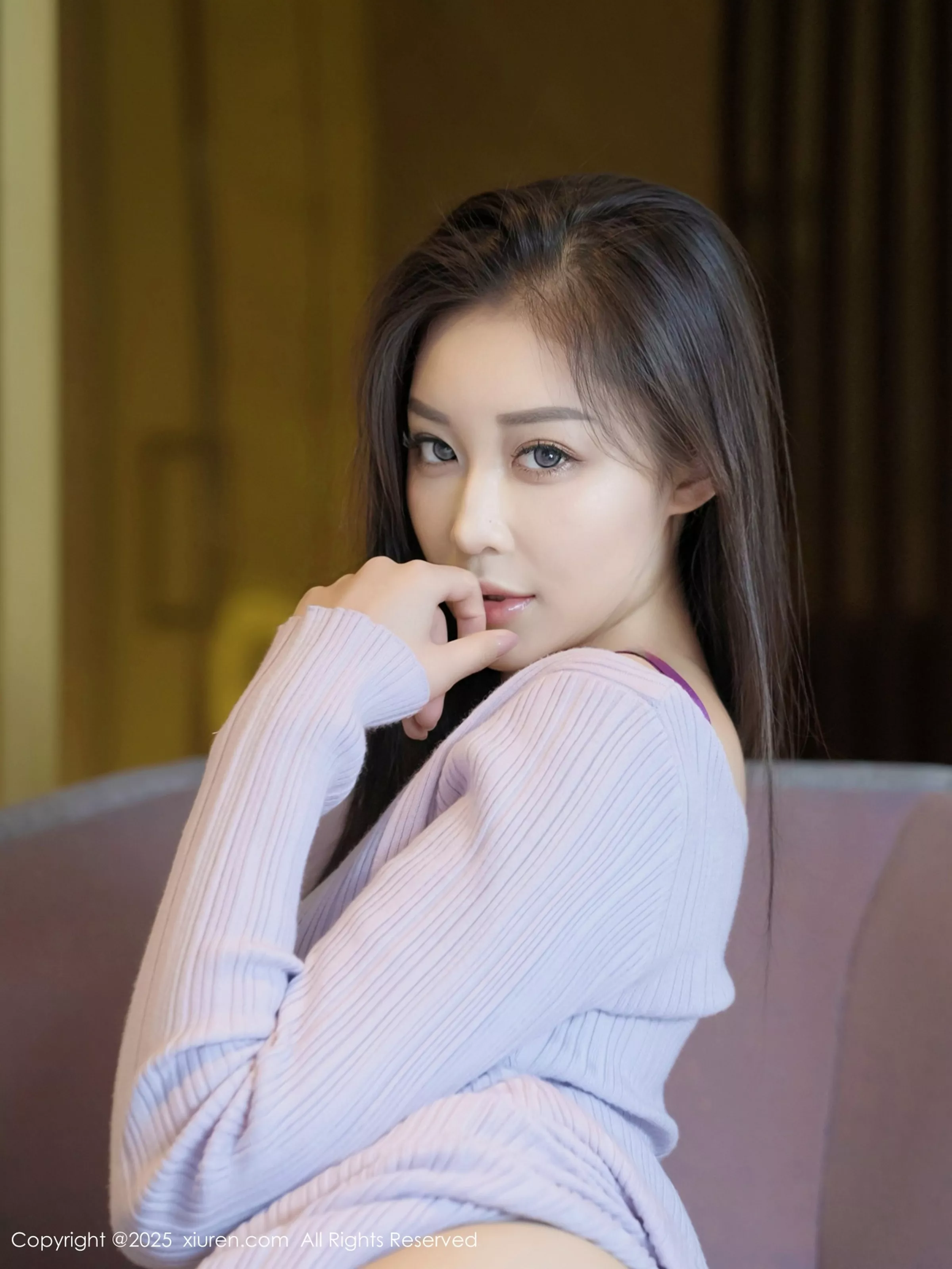 秀人集.com_[XiuRen秀人网]No.10151_新人模特兰滢滢性感紫色情趣内衣配紫丝吊袜秀凹凸身材诱惑写真56P