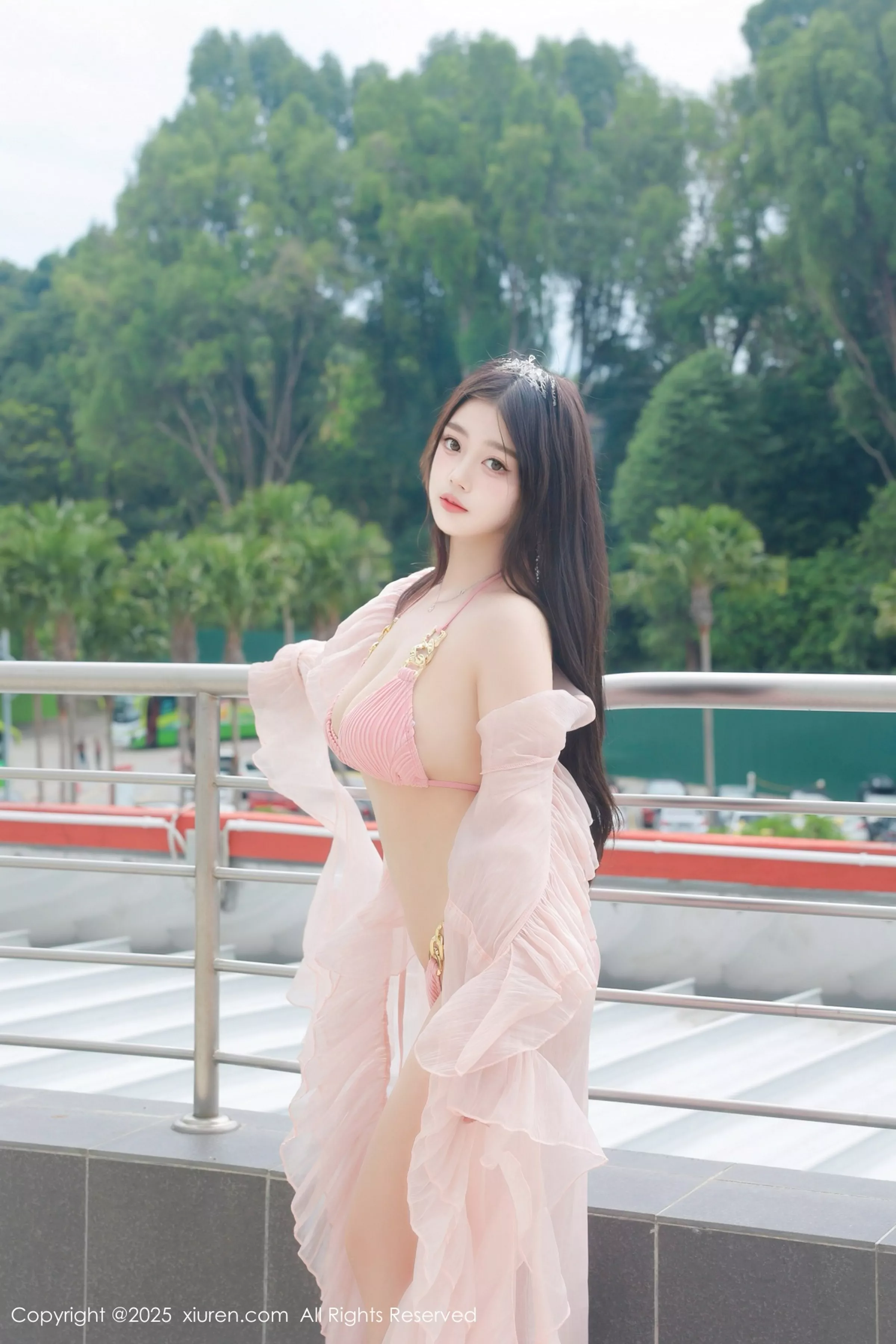 秀人集.com_[XiuRen秀人网]No.10160_模特蛋蛋宝性感粉色薄纱服饰露粉色比基尼秀丰腴身材诱惑写真66P