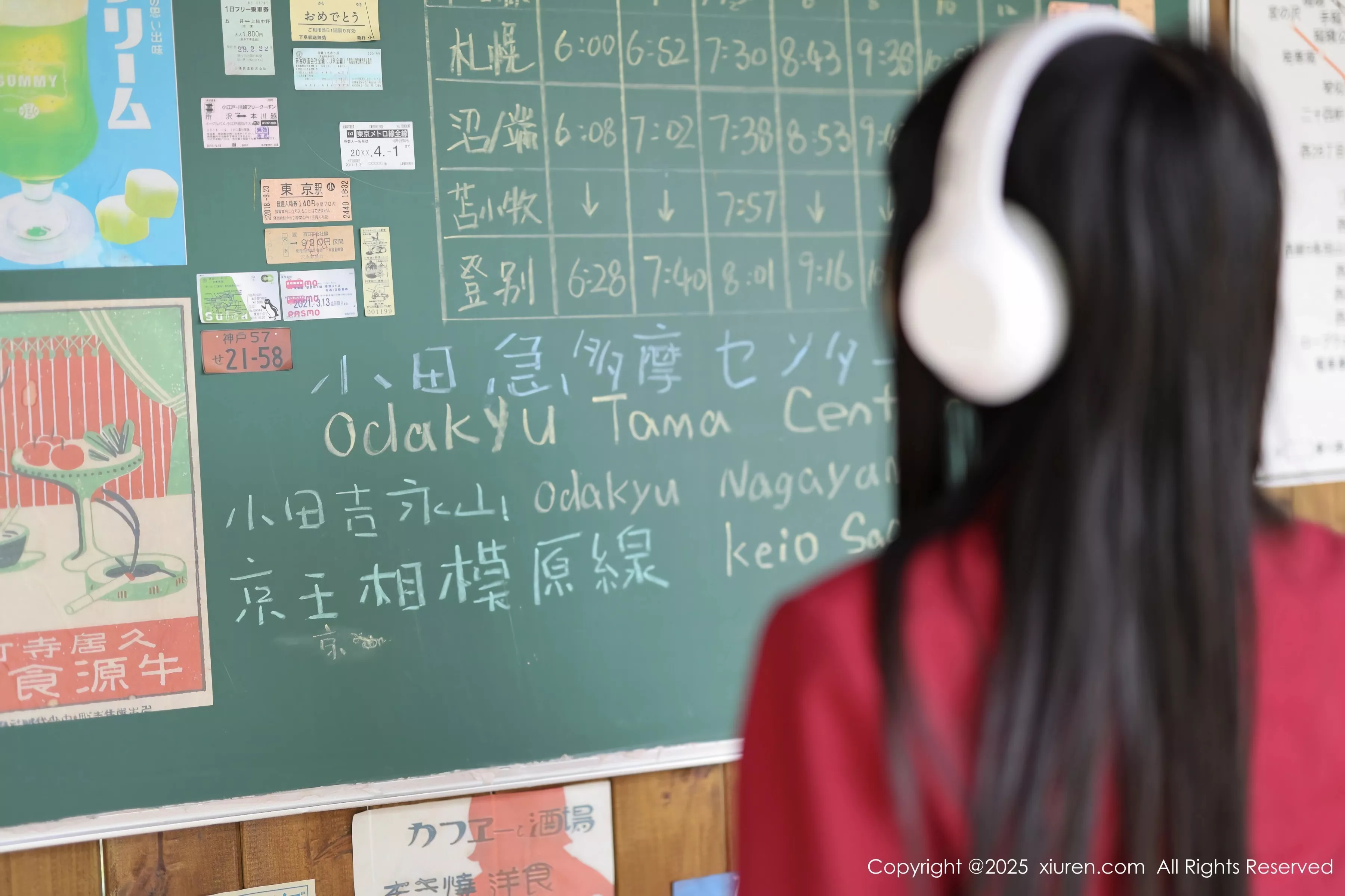 秀人集.com_[XiuRen秀人网]No.10215_新人模特茂木希子性感红色裙子配肉色丝袜秀完美曲线诱惑写真82P