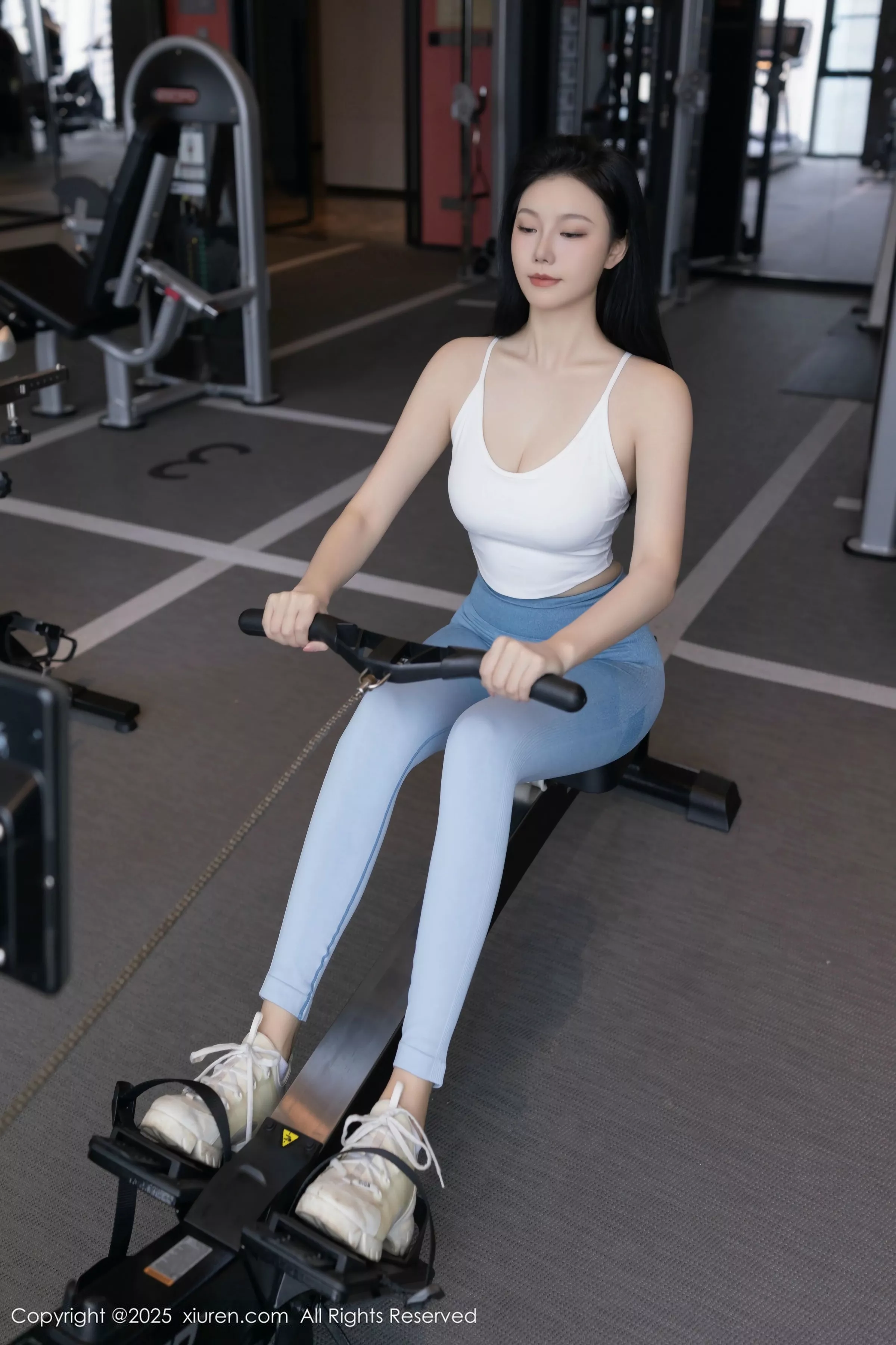 秀人集.com_[XiuRen秀人网]No.10272_模特安然anran健身房性感蓝白色运动服秀曼妙身姿完美诱惑写真80P