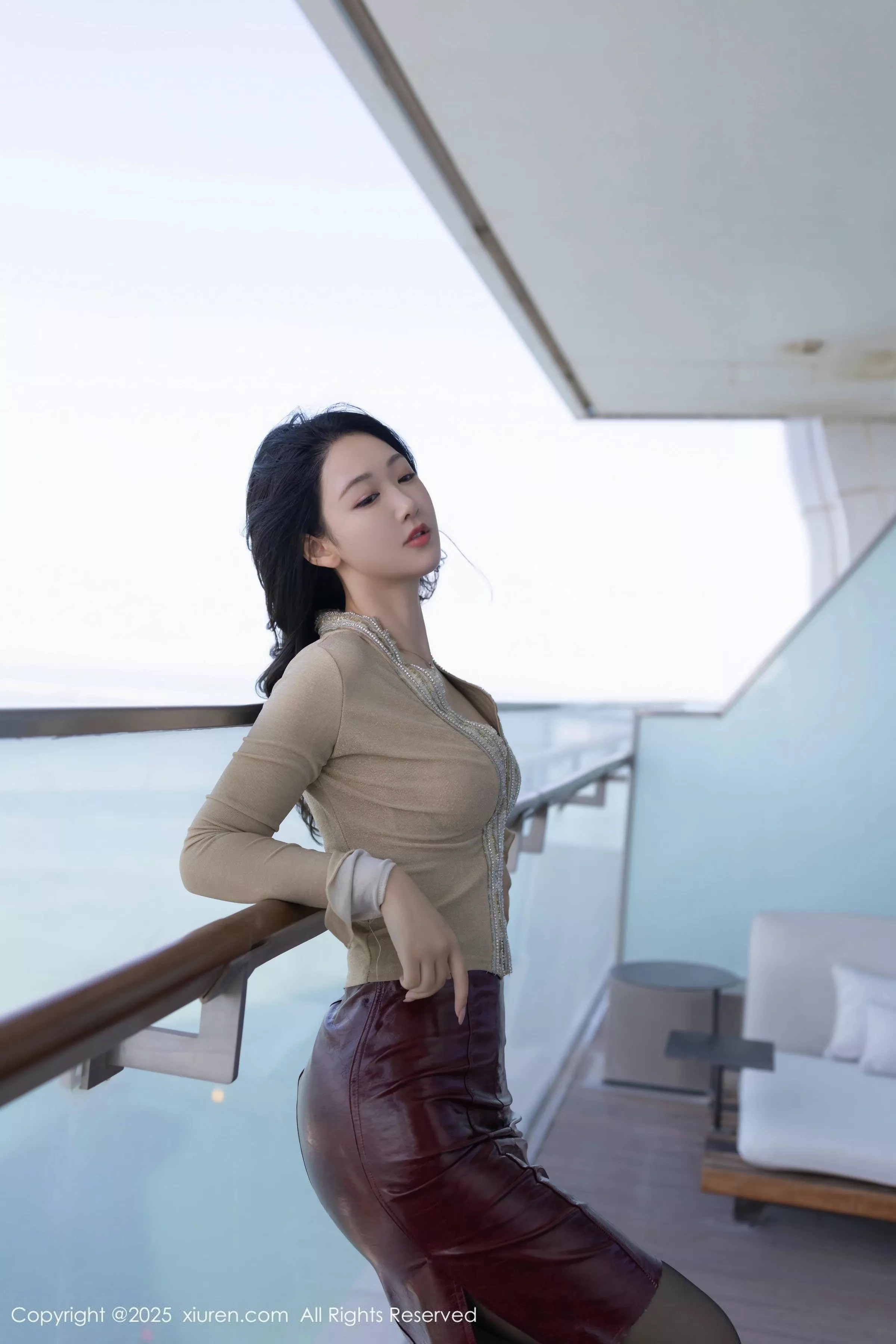 秀人集.com_[XiuRen秀人网]No.10296_模特唐安琪性感红色内衣配红皮裙露超薄黑丝秀曼妙身姿诱惑写真82P