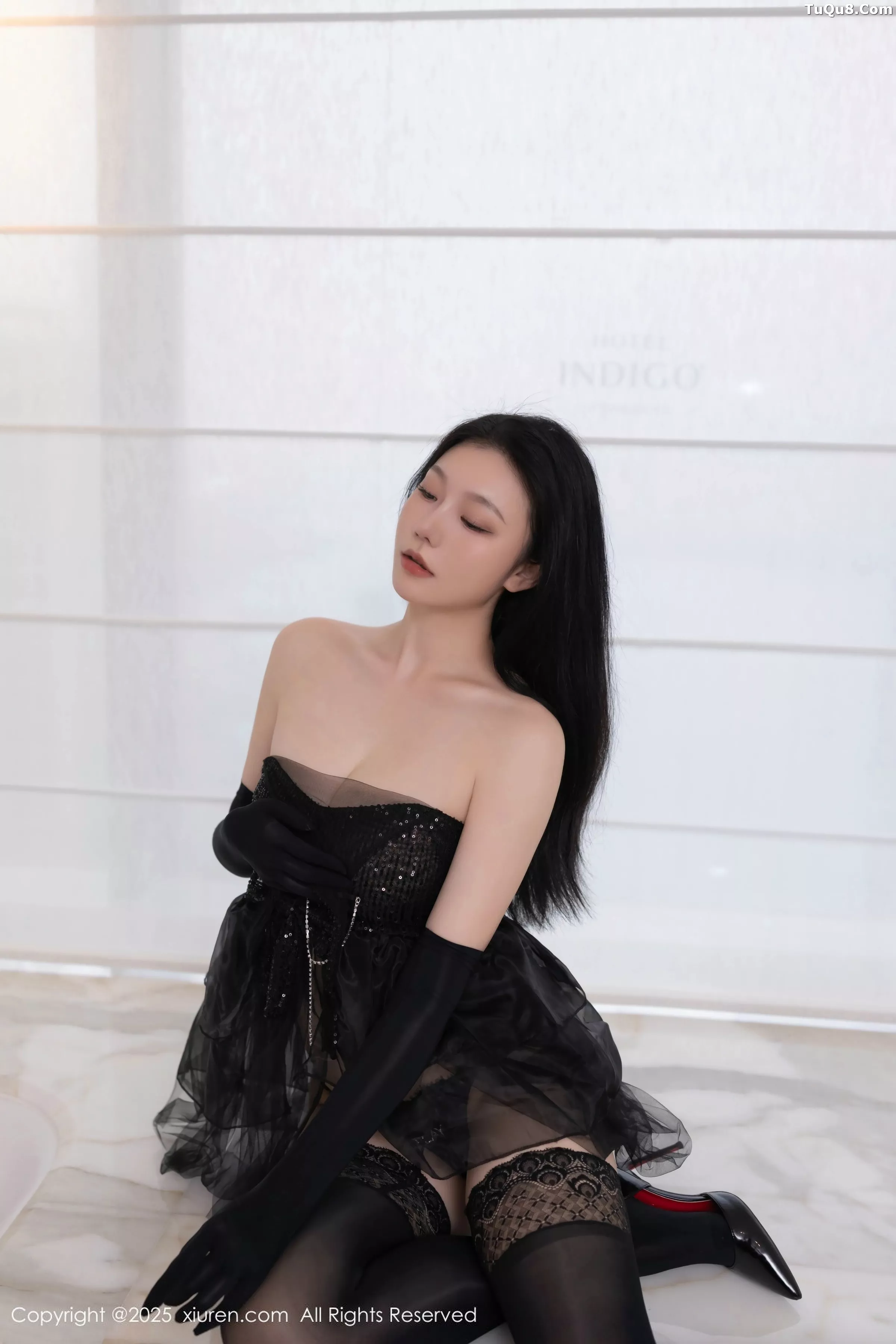 秀人集.com_[XiuRen秀人网]No.10363_模特安然anran性感黑色芭蕾服配黑色丝袜秀曼妙身姿诱惑写真80P