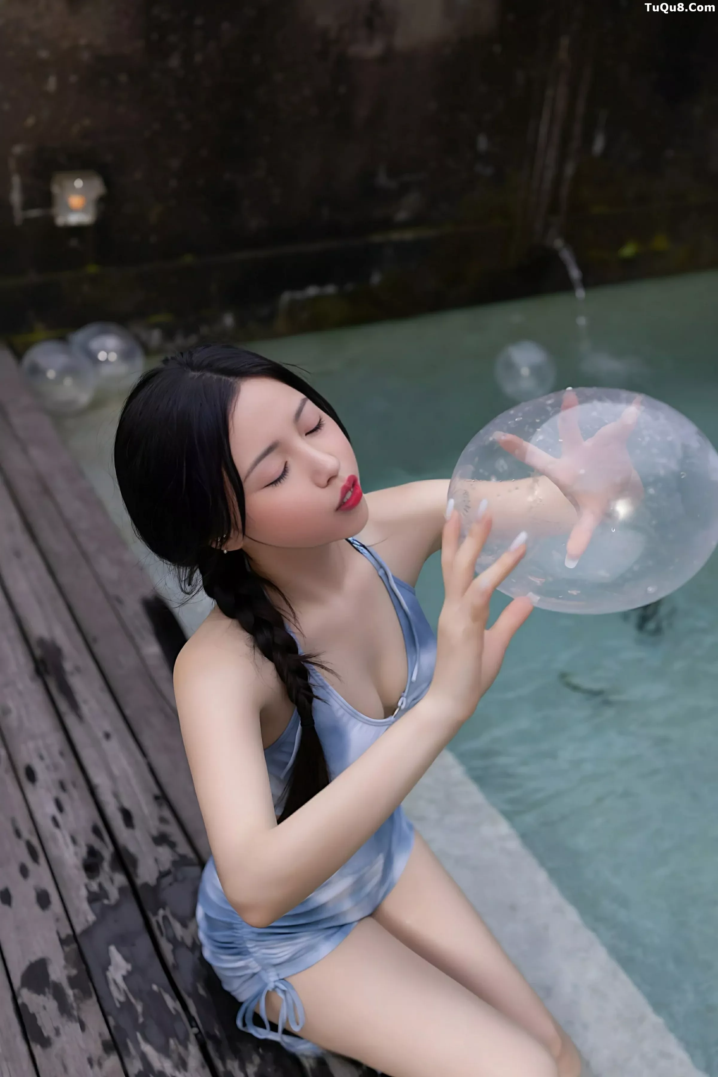 秀人集.com_[XiuRen秀人网]No.10377_模特鱼子酱Fish白色轻透服饰露蓝色比基尼秀曼妙身姿诱惑写真80P