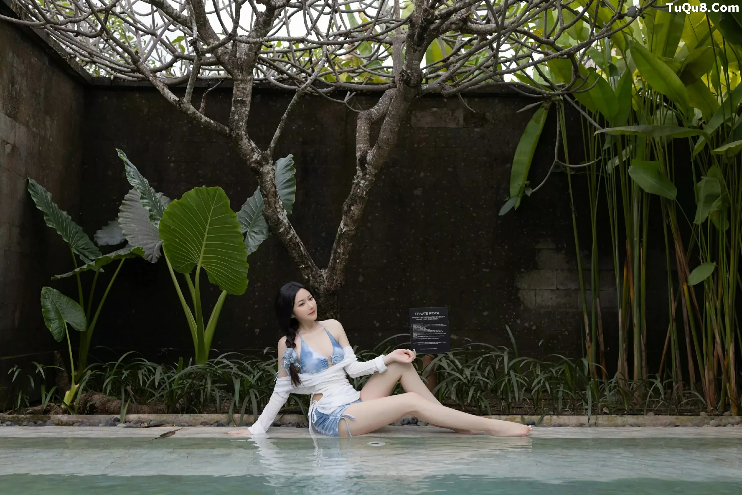 秀人集.com_[XiuRen秀人网]No.10377_模特鱼子酱Fish白色轻透服饰露蓝色比基尼秀曼妙身姿诱惑写真80P