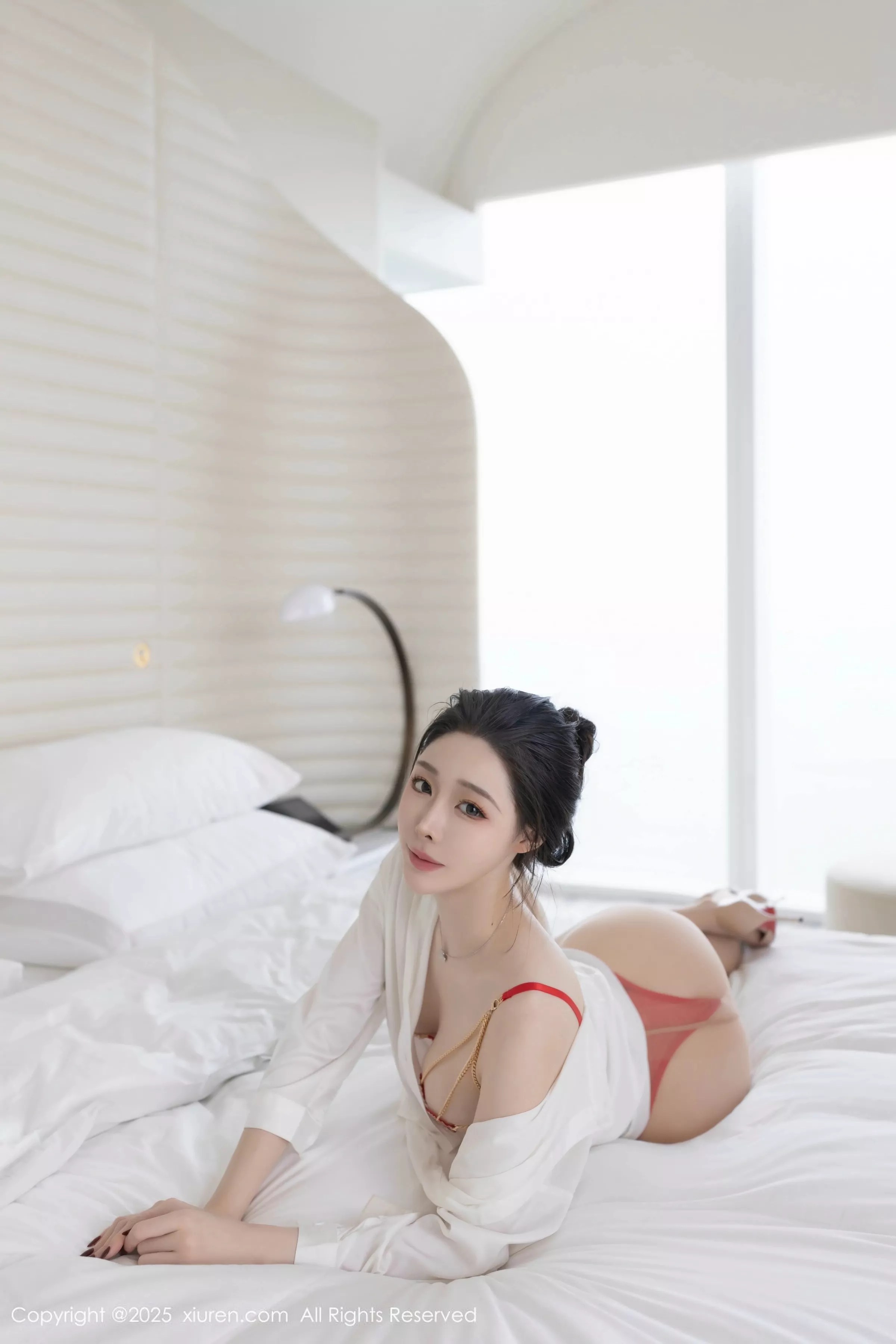 秀人集.com_[XiuRen秀人网]No.10411_模特小逗逗性感红色情趣内衣配原色丝袜秀曼妙身姿完美诱惑写真84P