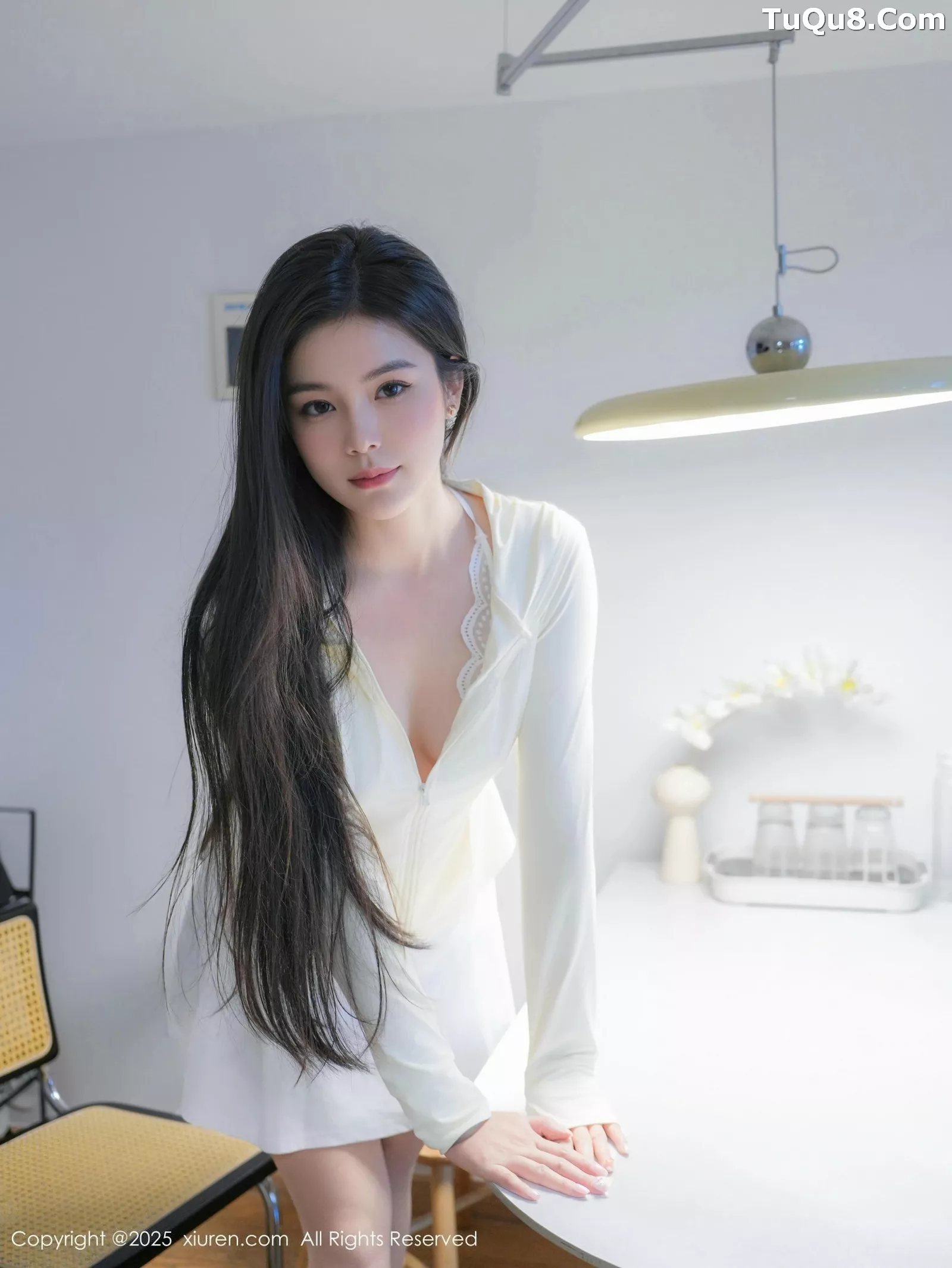 秀人集.com_[XiuRen秀人网]No.10325_模特雪糕CiCi性感白色情趣内衣配超薄肉丝秀婀娜身姿诱惑写真72P