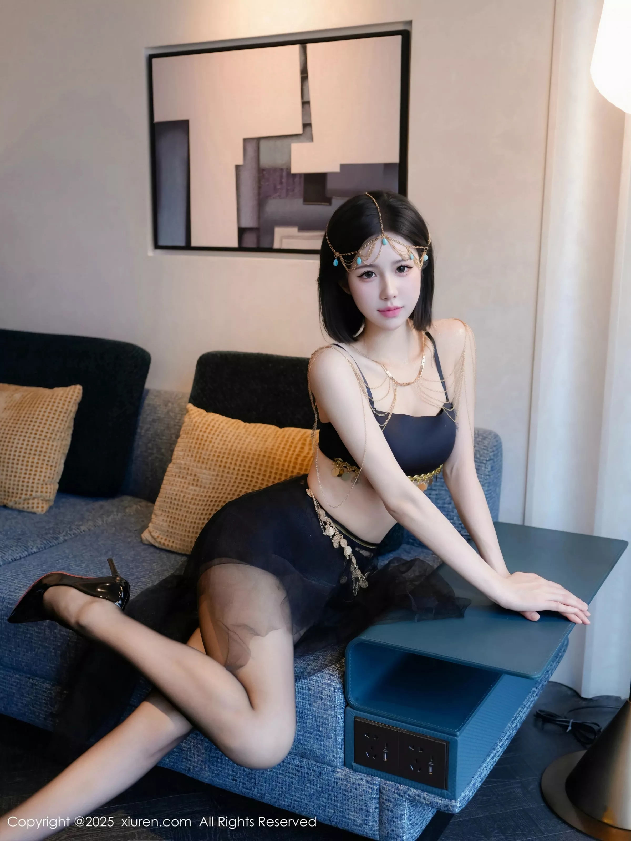 秀人集.com_[XiuRen秀人网]No.10427_模特奶芙酱-EVA性感黑色内衣配超薄黑丝秀惹火身材撩人诱惑写真81P