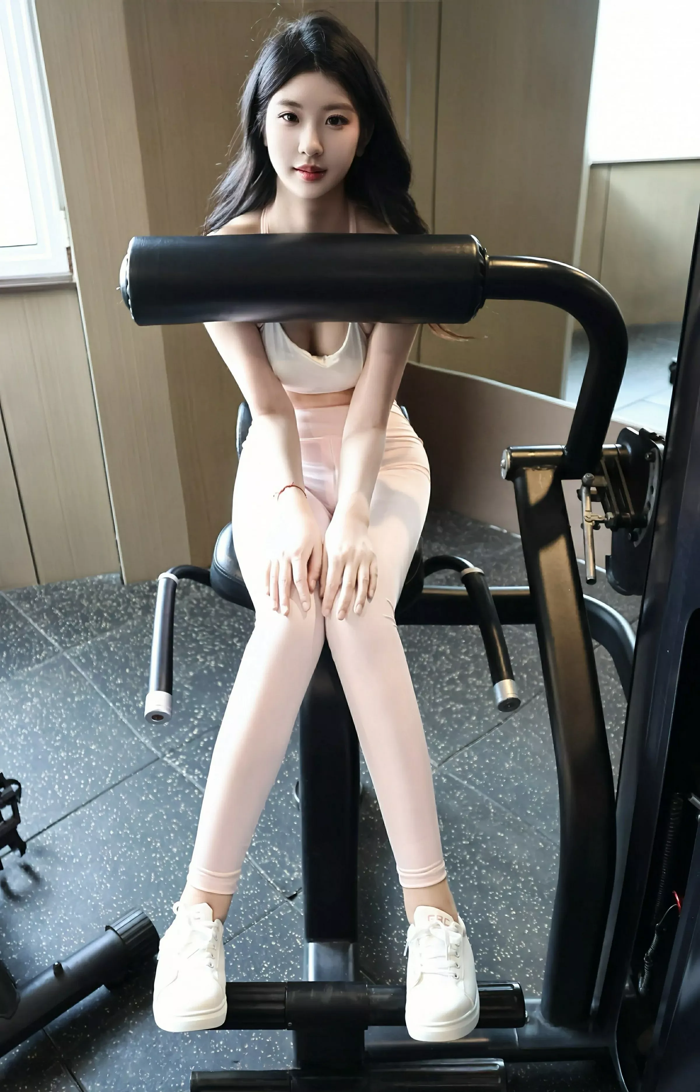 秀人集.com_[XiuRen秀人网]No.10474_模特小芭乐性感白色上衣配粉色瑜伽裤秀曼妙苗条身姿诱惑写真86P