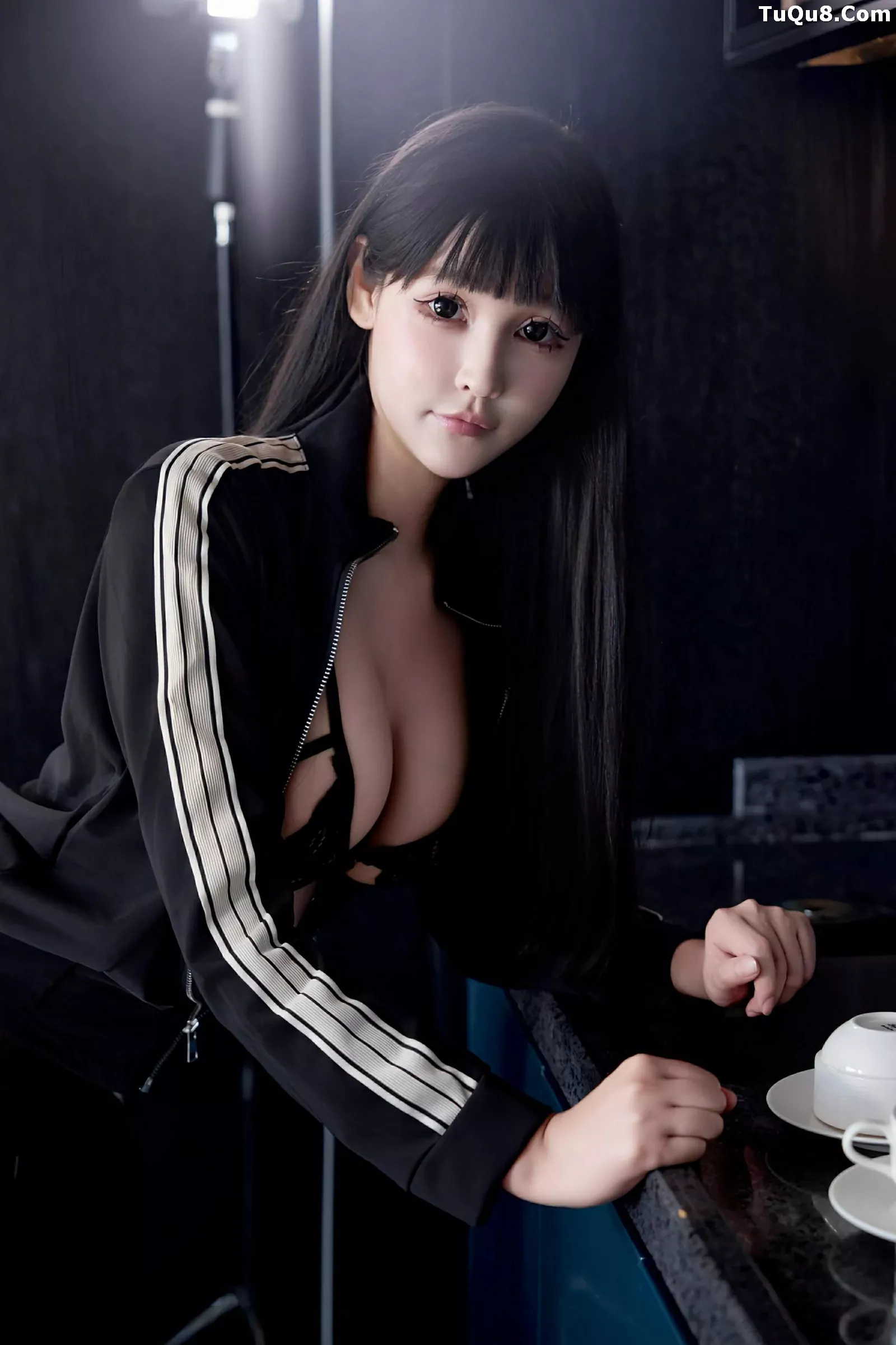 秀人集.com_[XiuRen秀人网]No.10482_模特智恩baby性感黑色情趣内衣配超薄黑丝秀丰腴身材诱惑写真75P