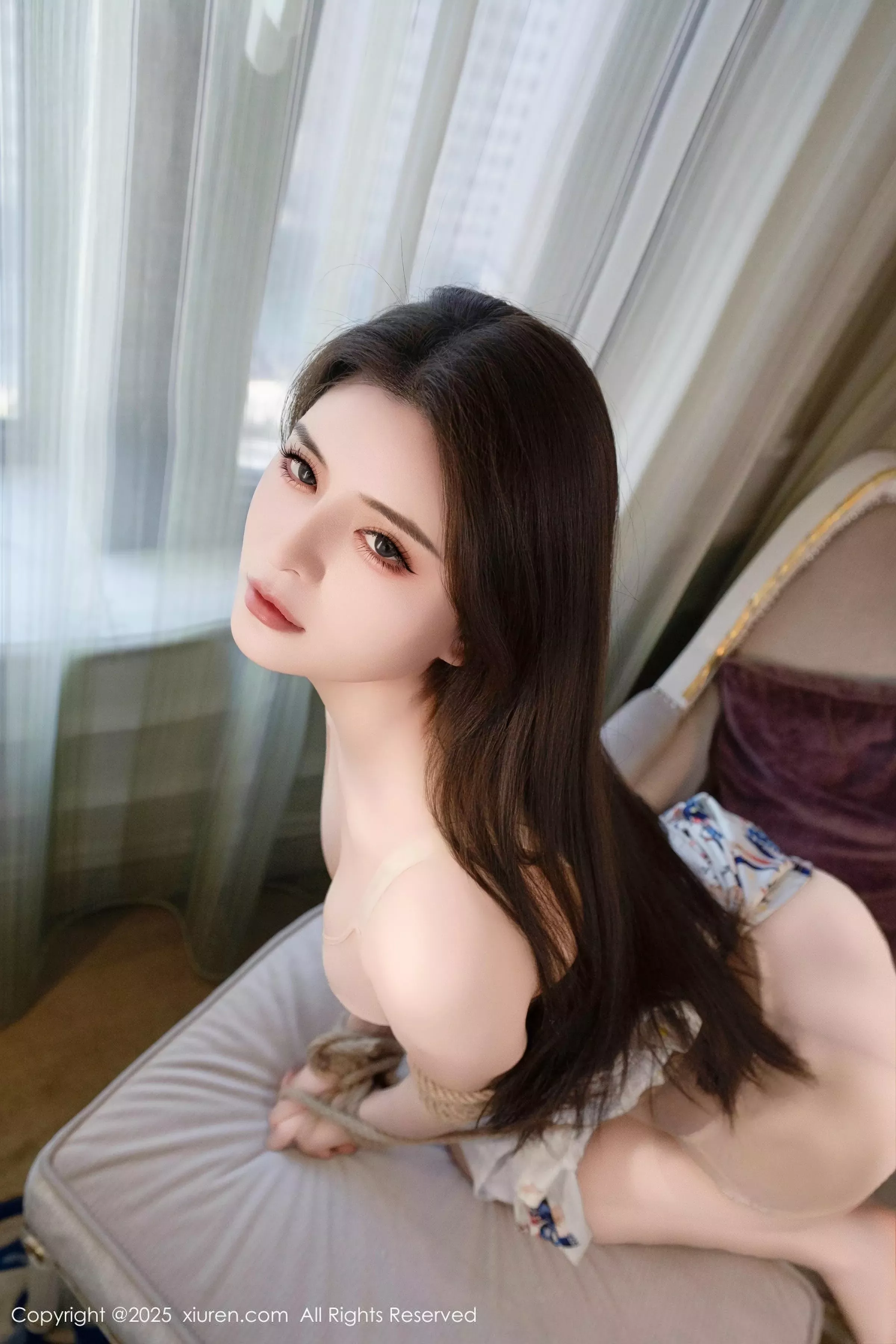 秀人集.com_[XiuRen秀人网]No.10452_模特灿宝情趣捆绑主题性感花色旗袍露肉色内衣秀魔鬼身材诱惑写真96P