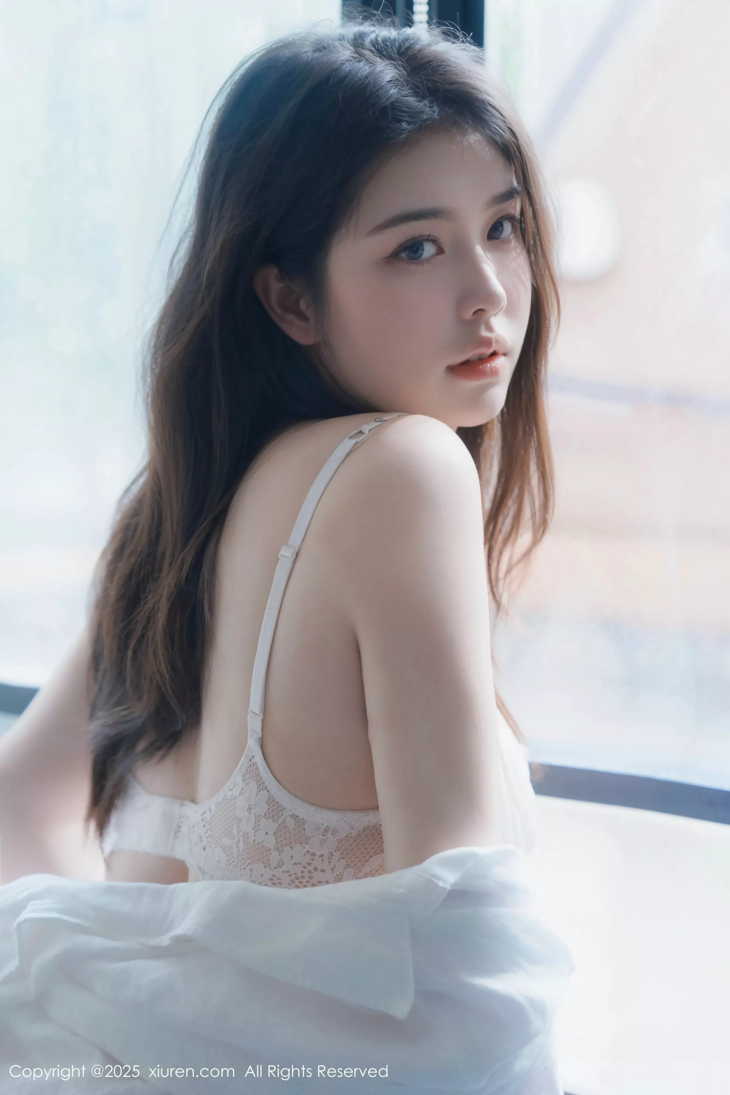 秀人集.com_[XiuRen秀人网]No.10455_模特林若凡F性感白衬衣露白色情趣内衣秀丰腴身材惹火诱惑写真50P