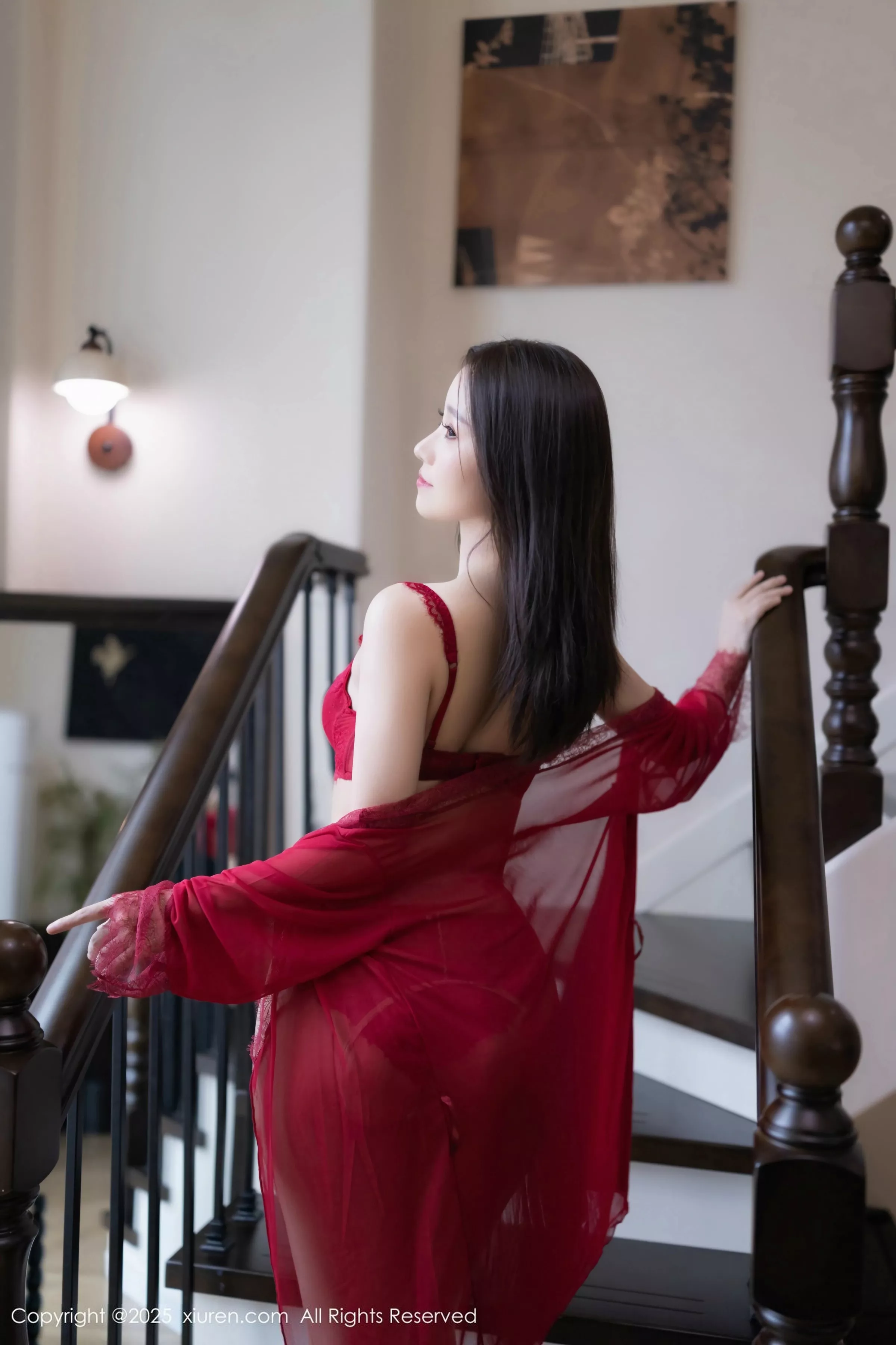 秀人集.com_[XiuRen秀人网]No.10463_模特杏子Yada性感红色情趣内衣配开档肉丝秀曼妙身姿诱惑写真83P