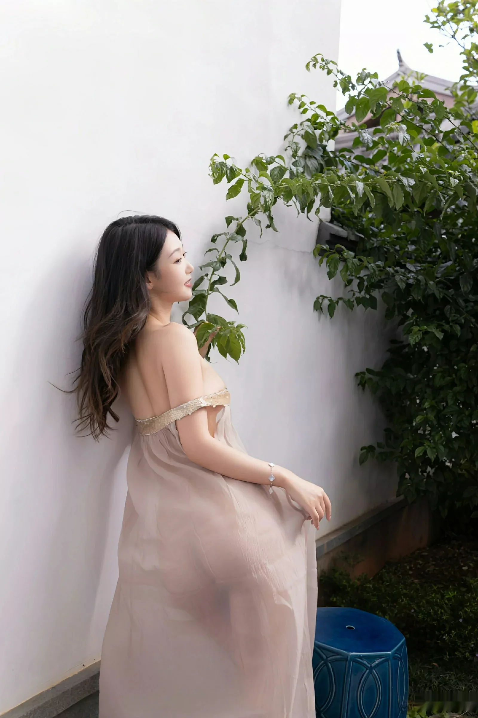 秀人集.com_[XiuRen秀人网]No.10619_模特唐安琪性感浅色薄纱服饰配超薄肉丝秀曼妙身姿完美诱惑写真81P