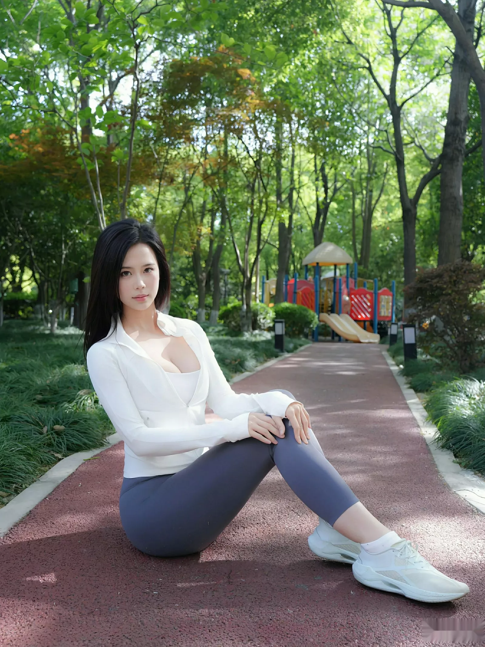 秀人集.com_[XiuRen秀人网]No.10595_模特玫瑰我爱你性感白蓝瑜伽运动服紧身秀凹凸身材惹火诱惑写真81P