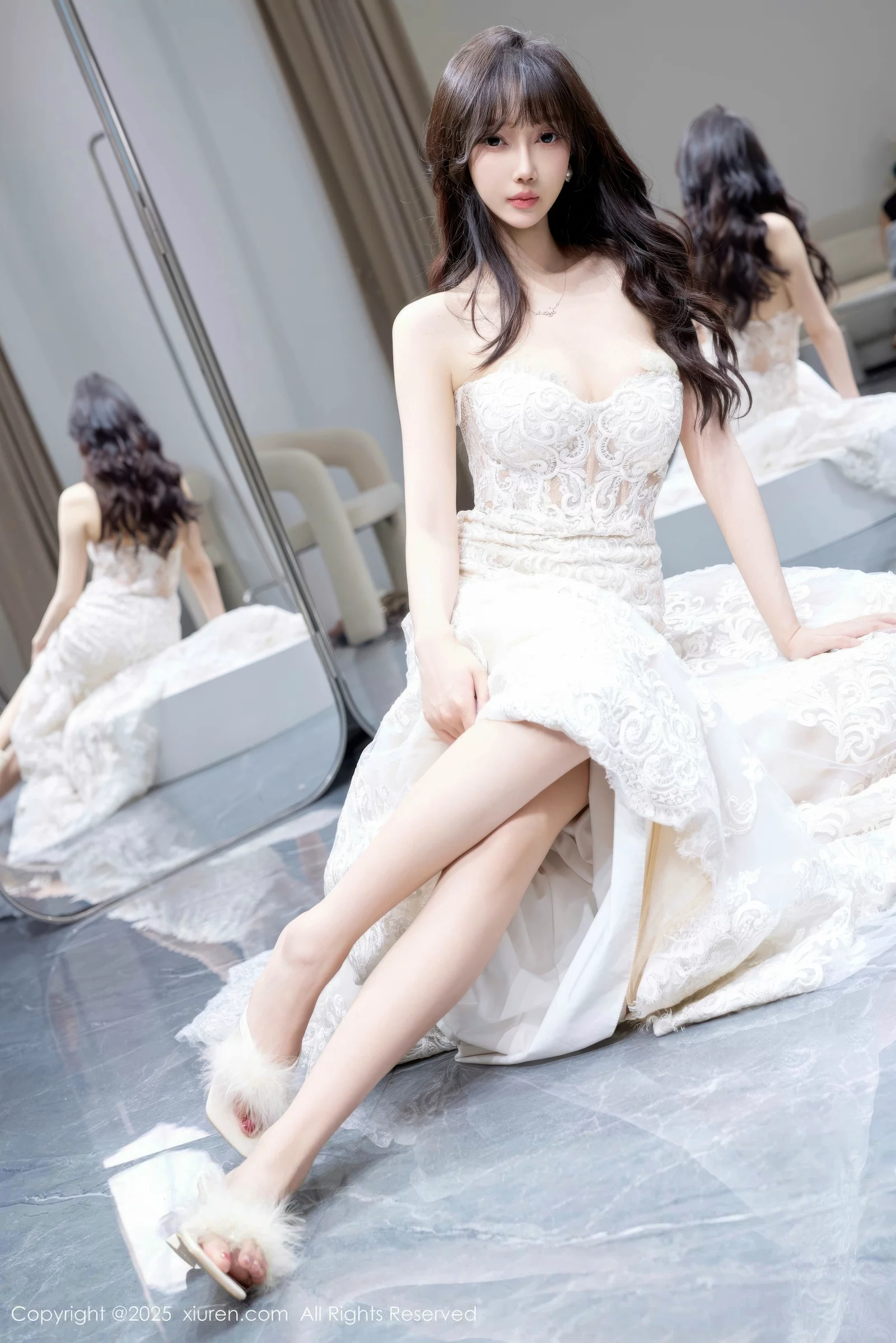 秀人集.com_[XiuRen秀人网]No.10663_模特玥儿玥er私房性感白色婚纱礼裙秀完美身材迷人诱惑写真58P