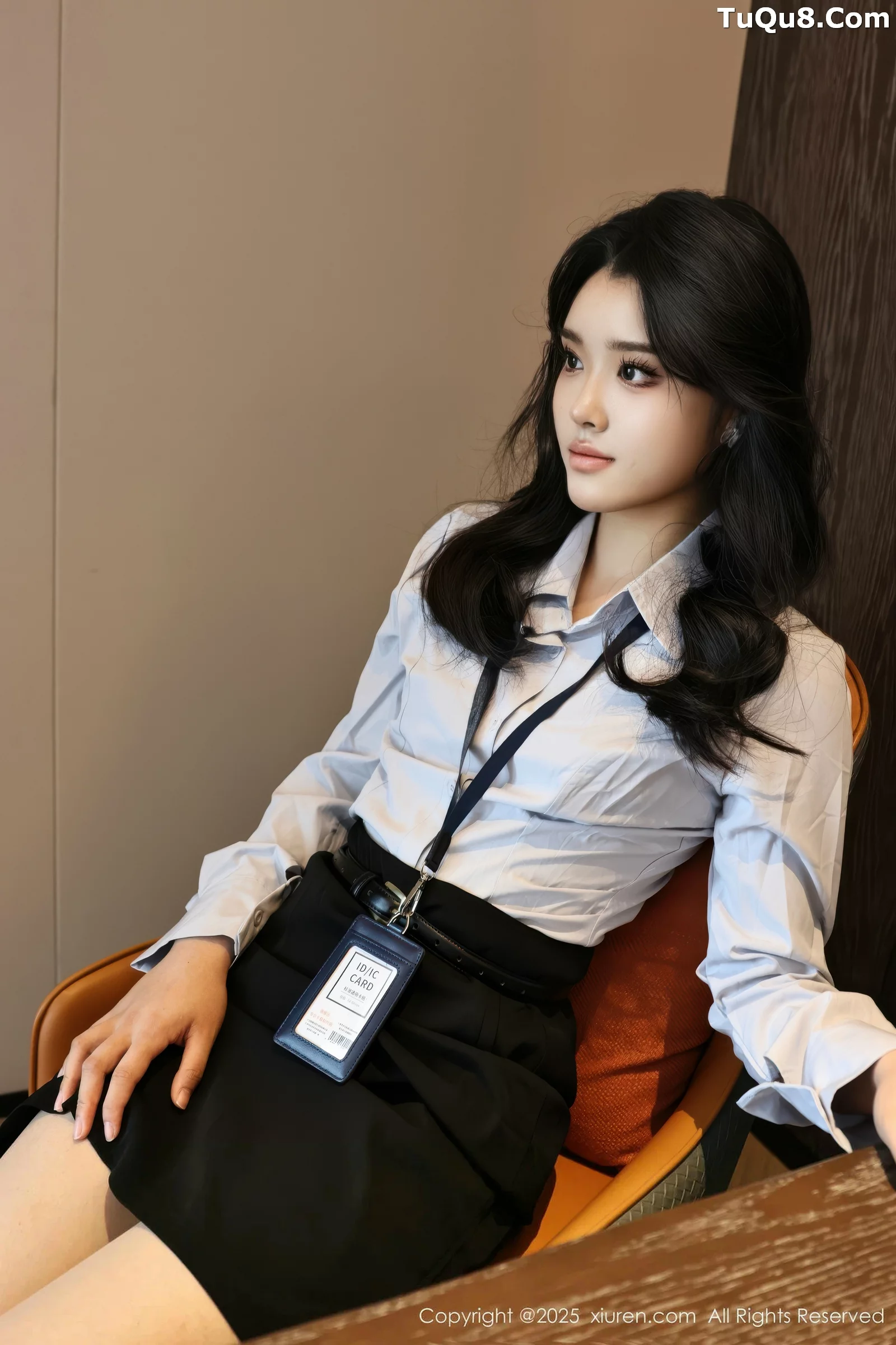 秀人集.com_[XiuRen秀人网]No.10674_模特糯梨子性感蓝色衬衫配黑短裙露超薄肉丝秀曼妙身姿诱惑写真60P