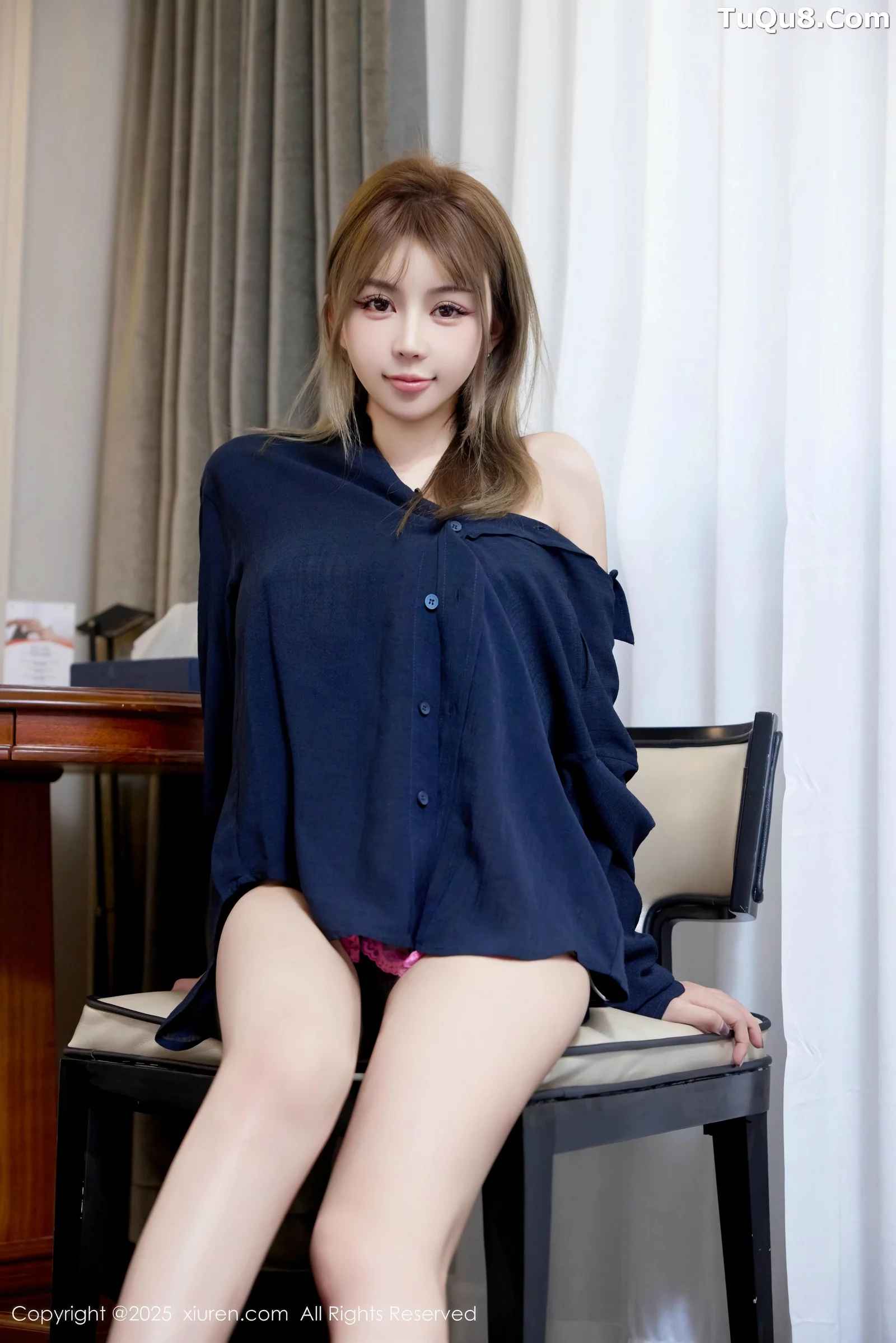 秀人集.com_[XiuRen秀人网]No.10673_模特Zoe柚柚性感深色衬衫露紫色情趣内衣秀凹凸身材诱惑写真75P