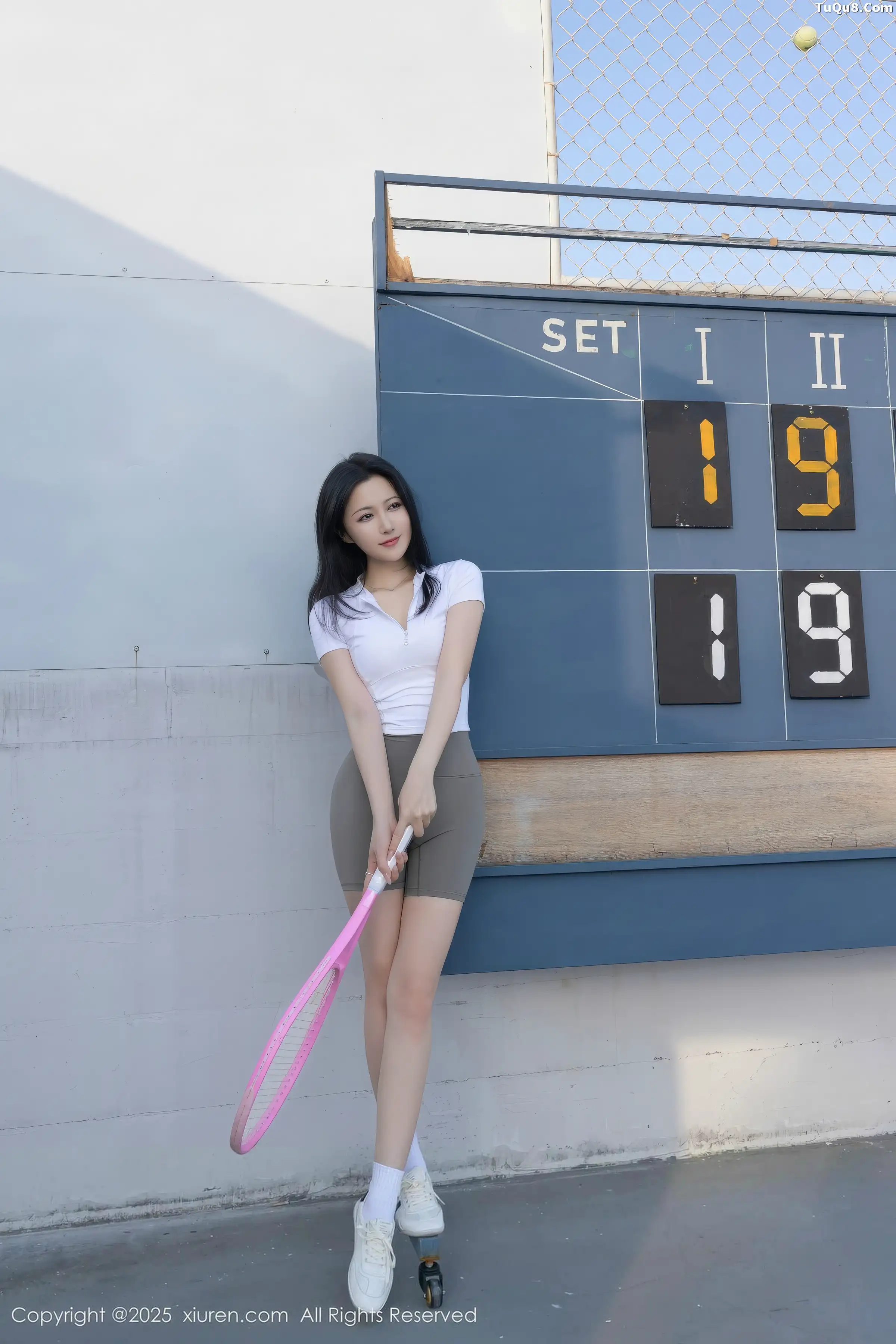 秀人集.com_[XiuRen秀人网]No.11106_模特鱼子酱Fish网球场景性感紧身运动服饰秀完美身材诱惑写真78P