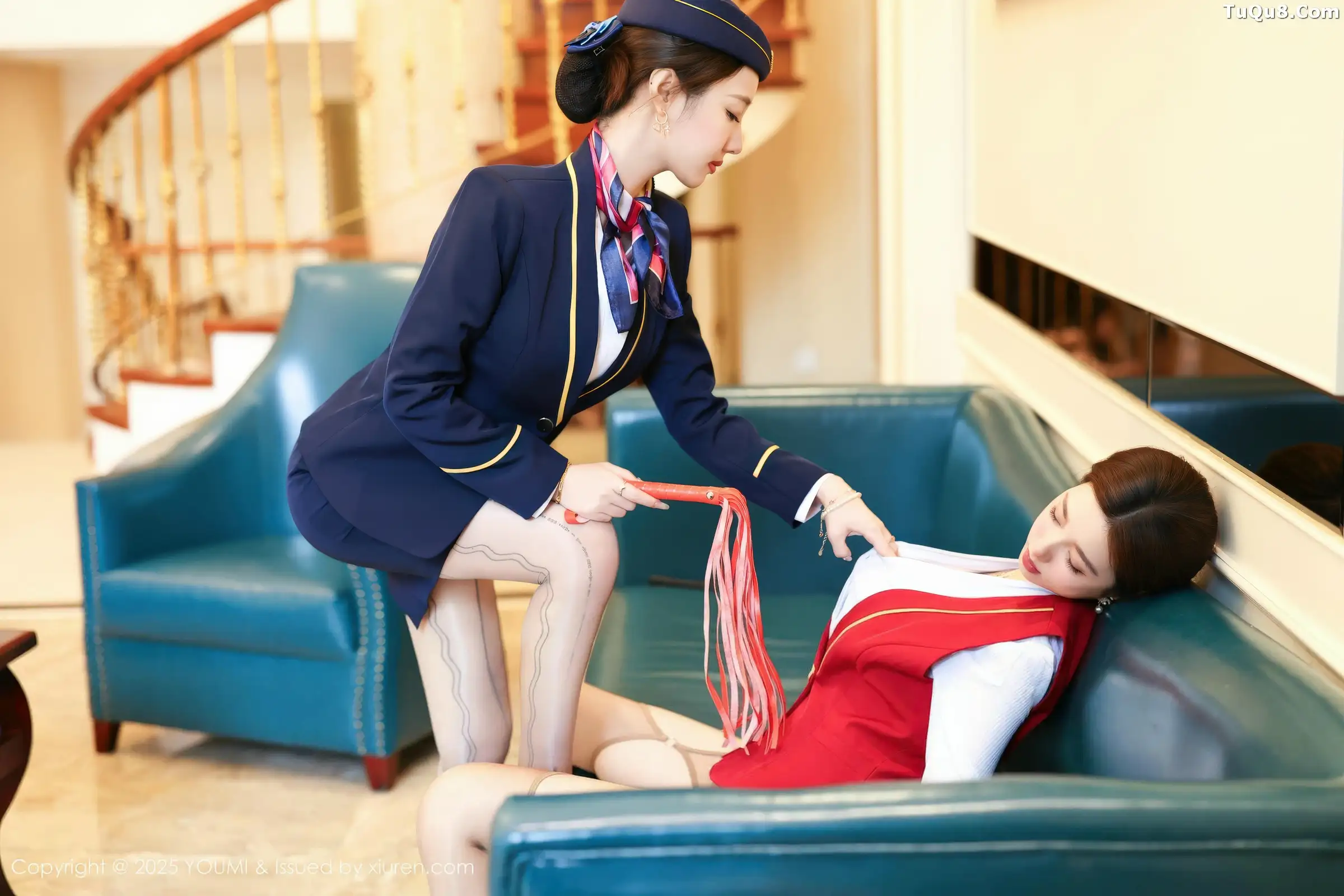 秀人集.com_[YouMi尤蜜荟]Vol.1189_模特合集Twins-桃桃＆Twins-夭夭私房性感内衣秀完美身材诱惑写真92P